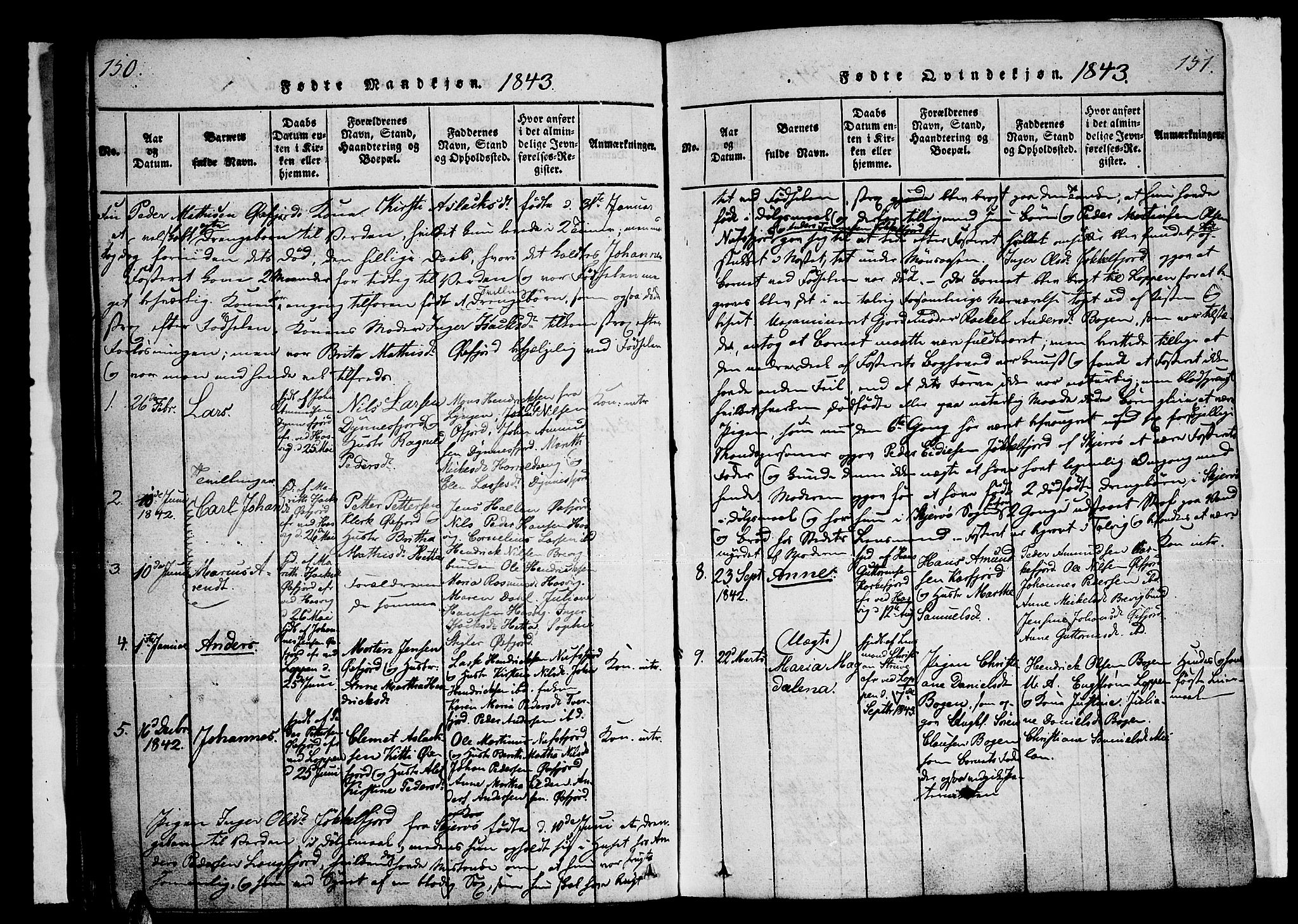 Loppa sokneprestkontor, AV/SATØ-S-1339/H/Ha/L0003kirke: Parish register (official) no. 3, 1820-1848, p. 150-151