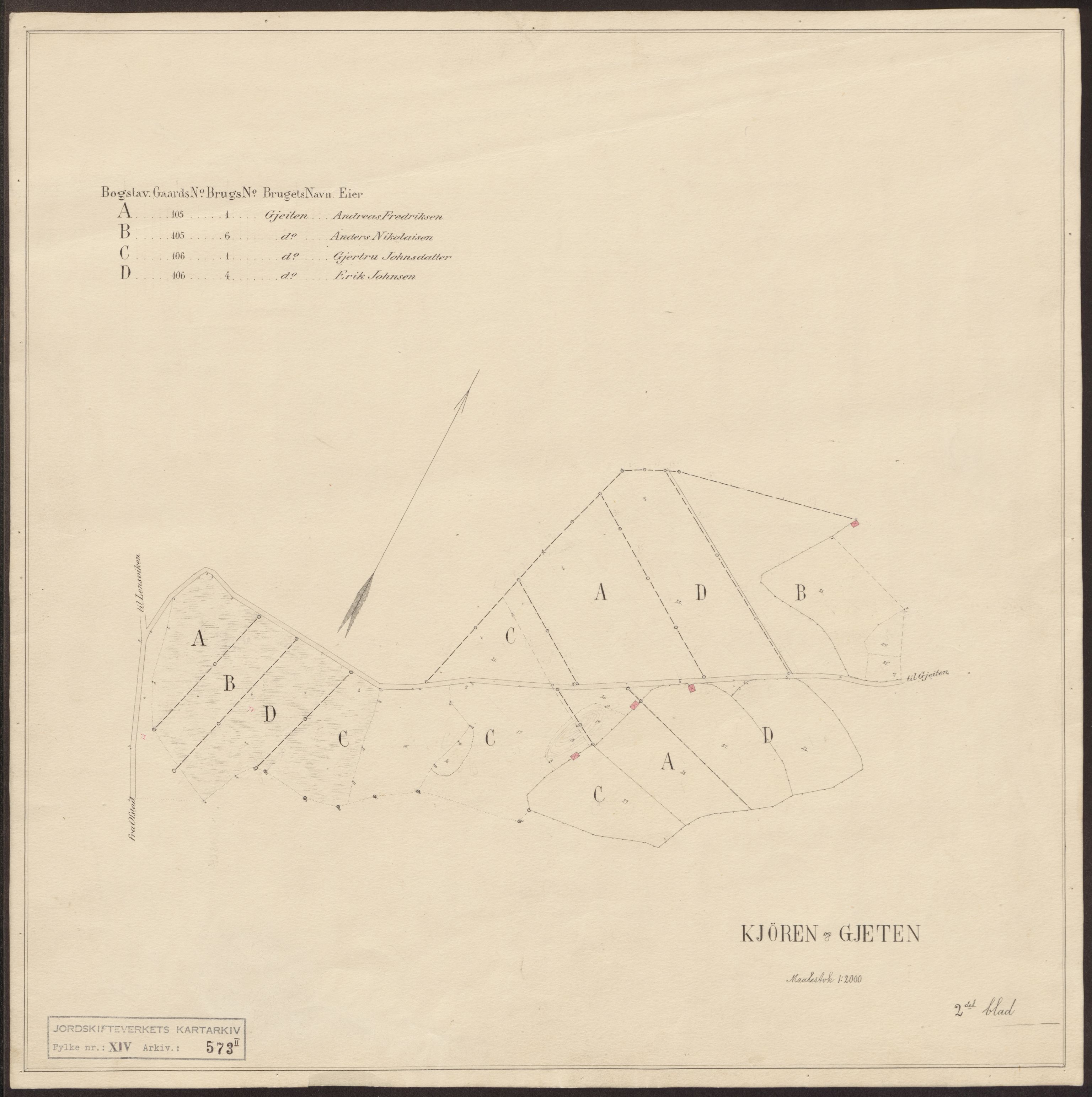 Jordskifteverkets kartarkiv, AV/RA-S-3929/T, 1859-1988, p. 776