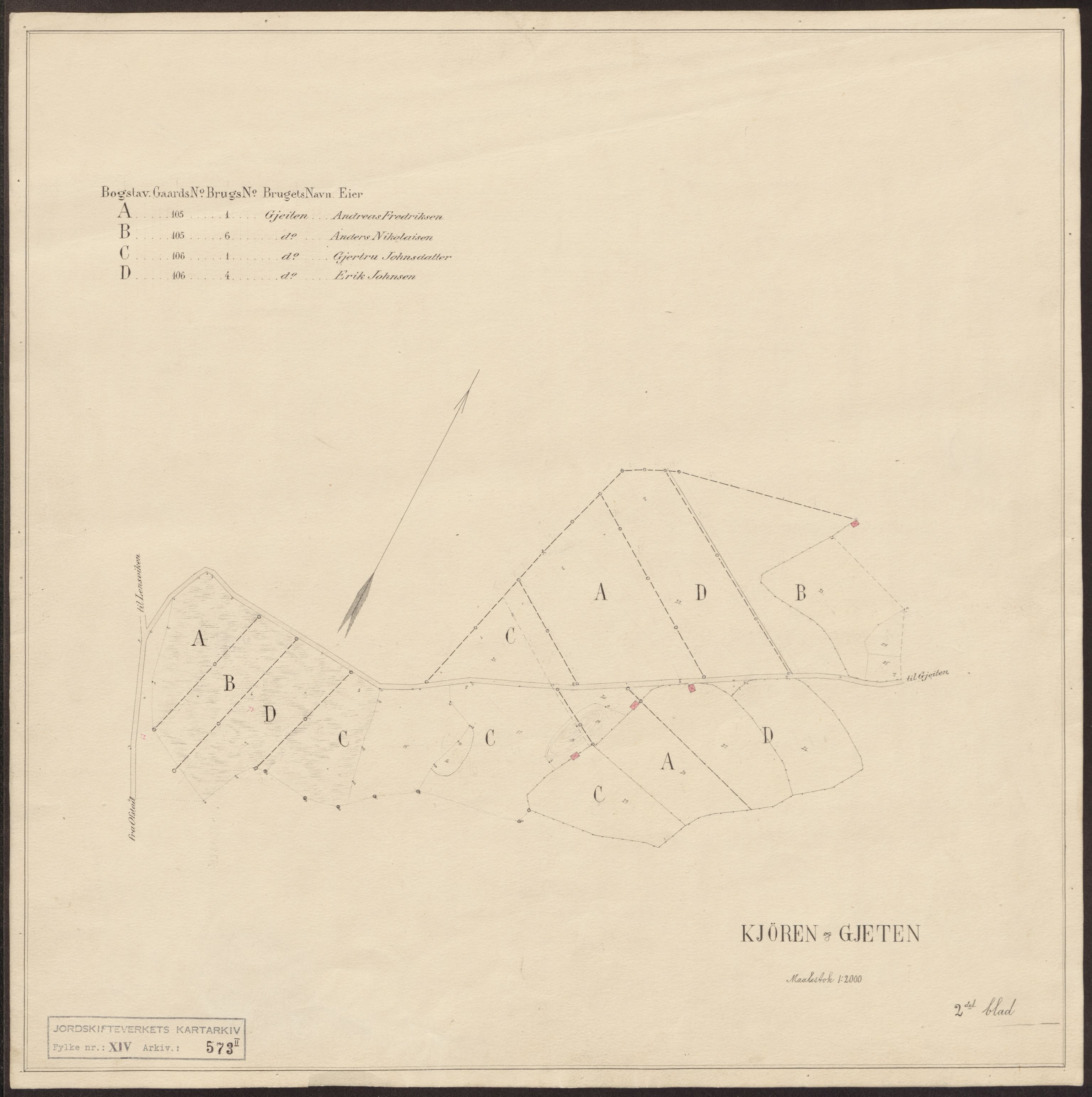 Jordskifteverkets kartarkiv, AV/RA-S-3929/T, 1859-1988, p. 776