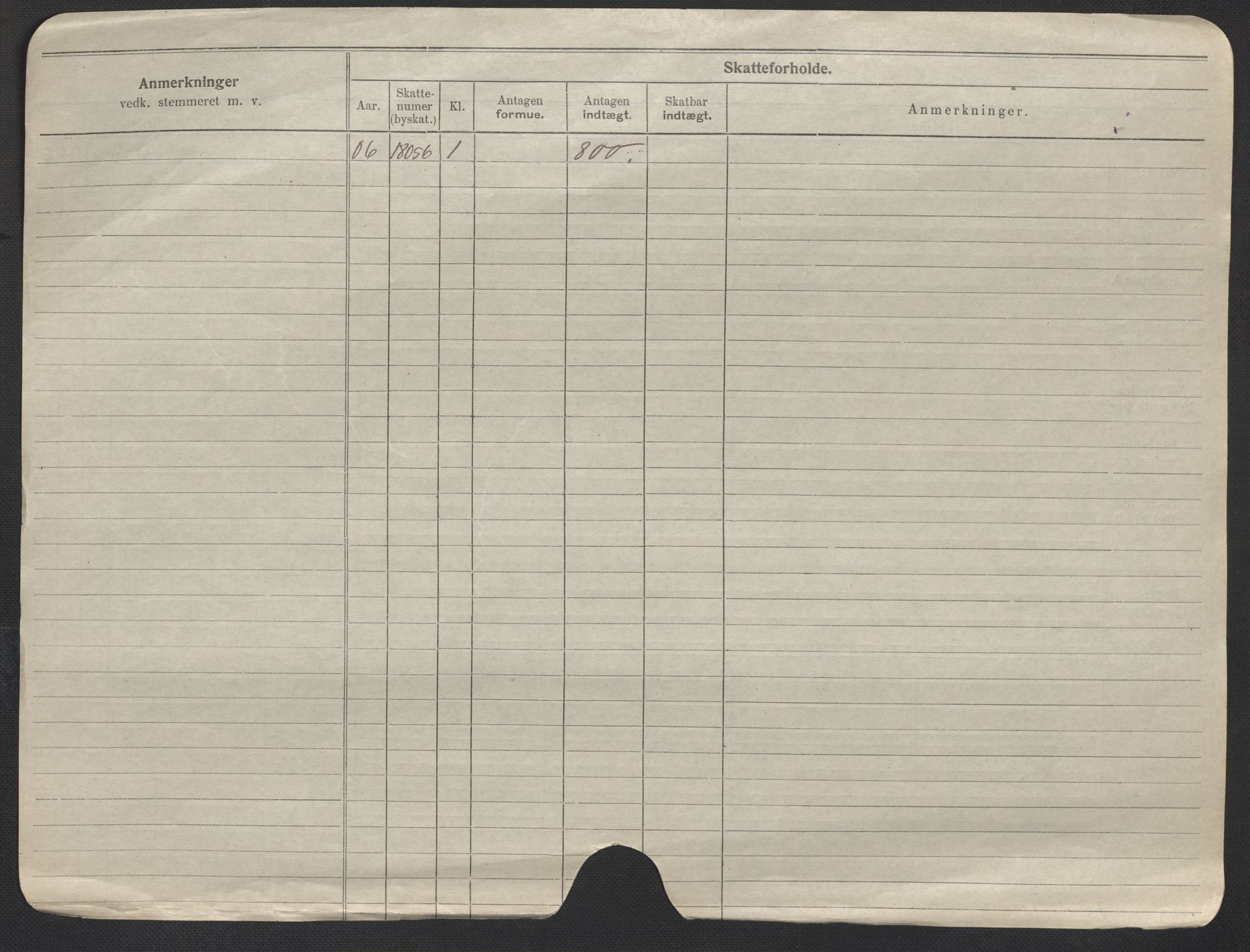 Oslo folkeregister, Registerkort, AV/SAO-A-11715/F/Fa/Fac/L0019: Kvinner, 1906-1914, p. 2b