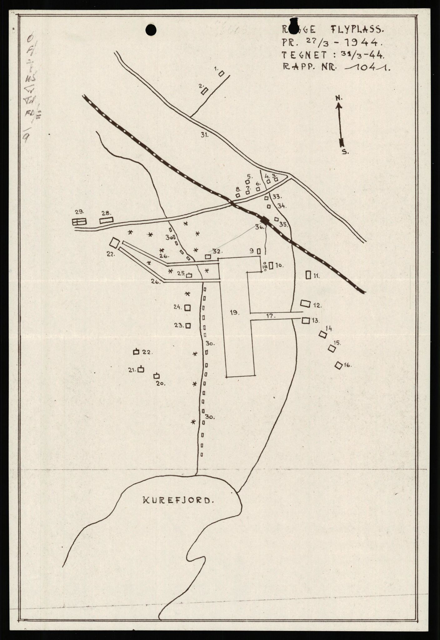 Forsvaret, Forsvarets overkommando II, AV/RA-RAFA-3915/D/Dd/L0008: Minefields. Prohibited Areas. Airfields, 1944, p. 8