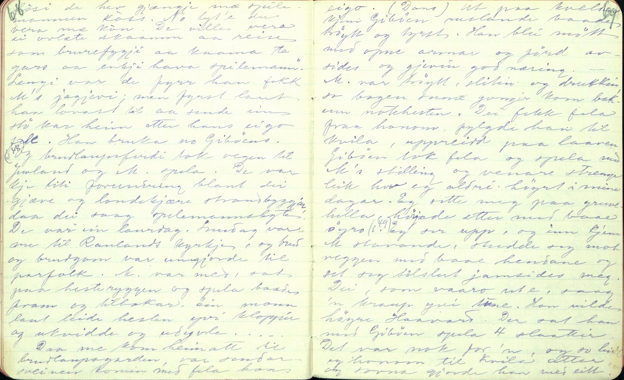 Rikard Berge, TEMU/TGM-A-1003/F/L0001/0027: 001-030 Innholdslister / 23. Raulands-ætti II, 1902-1903, p. 68-69