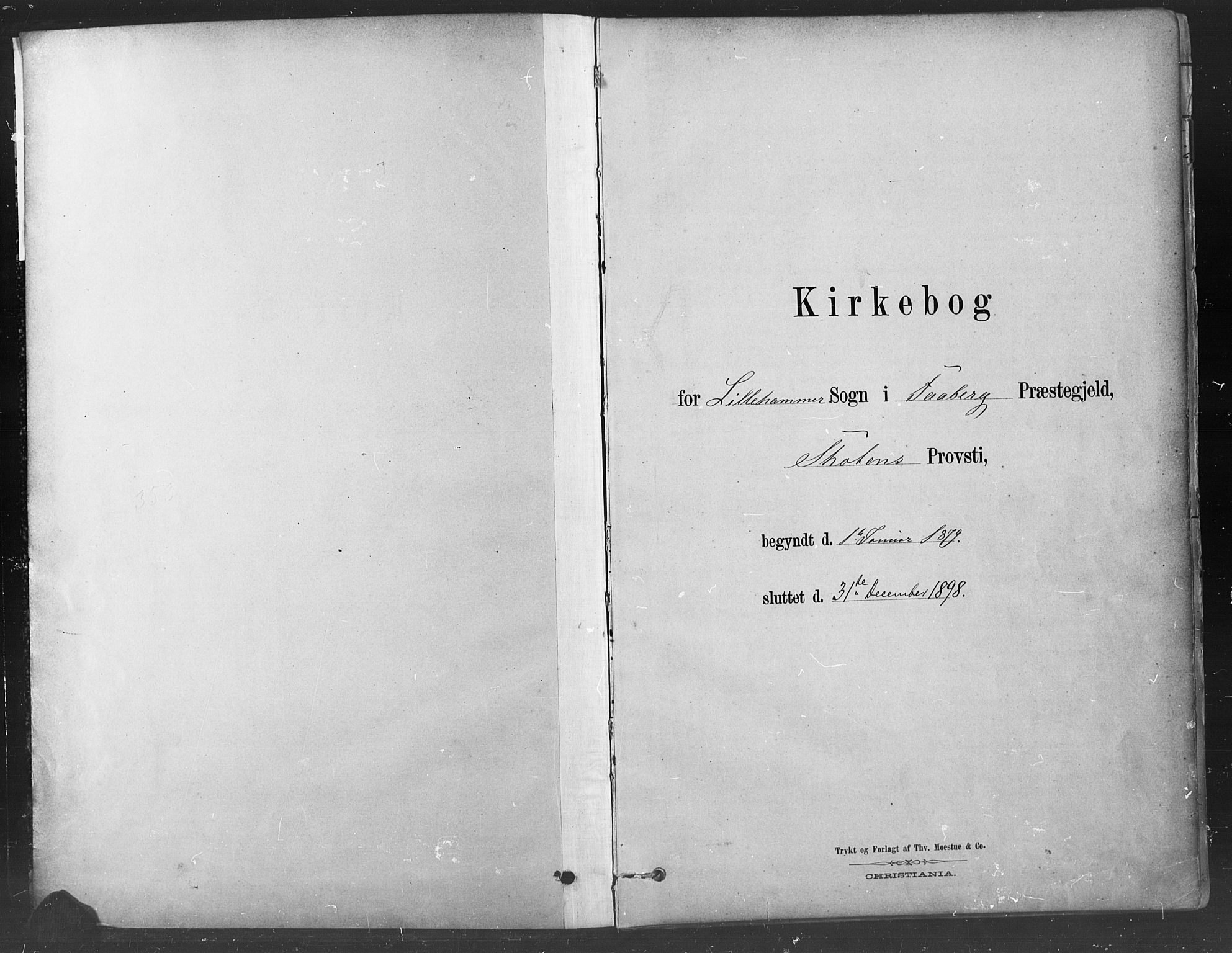 Fåberg prestekontor, SAH/PREST-086/H/Ha/Haa/L0009: Parish register (official) no. 9, 1879-1898