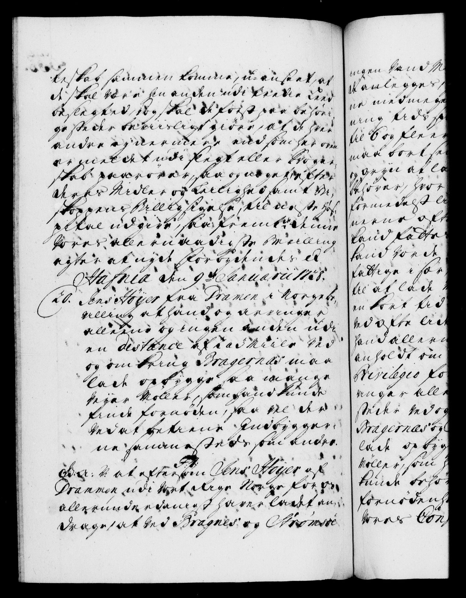 Danske Kanselli 1572-1799, AV/RA-EA-3023/F/Fc/Fca/Fcaa/L0025: Norske registre, 1726-1728, p. 532b