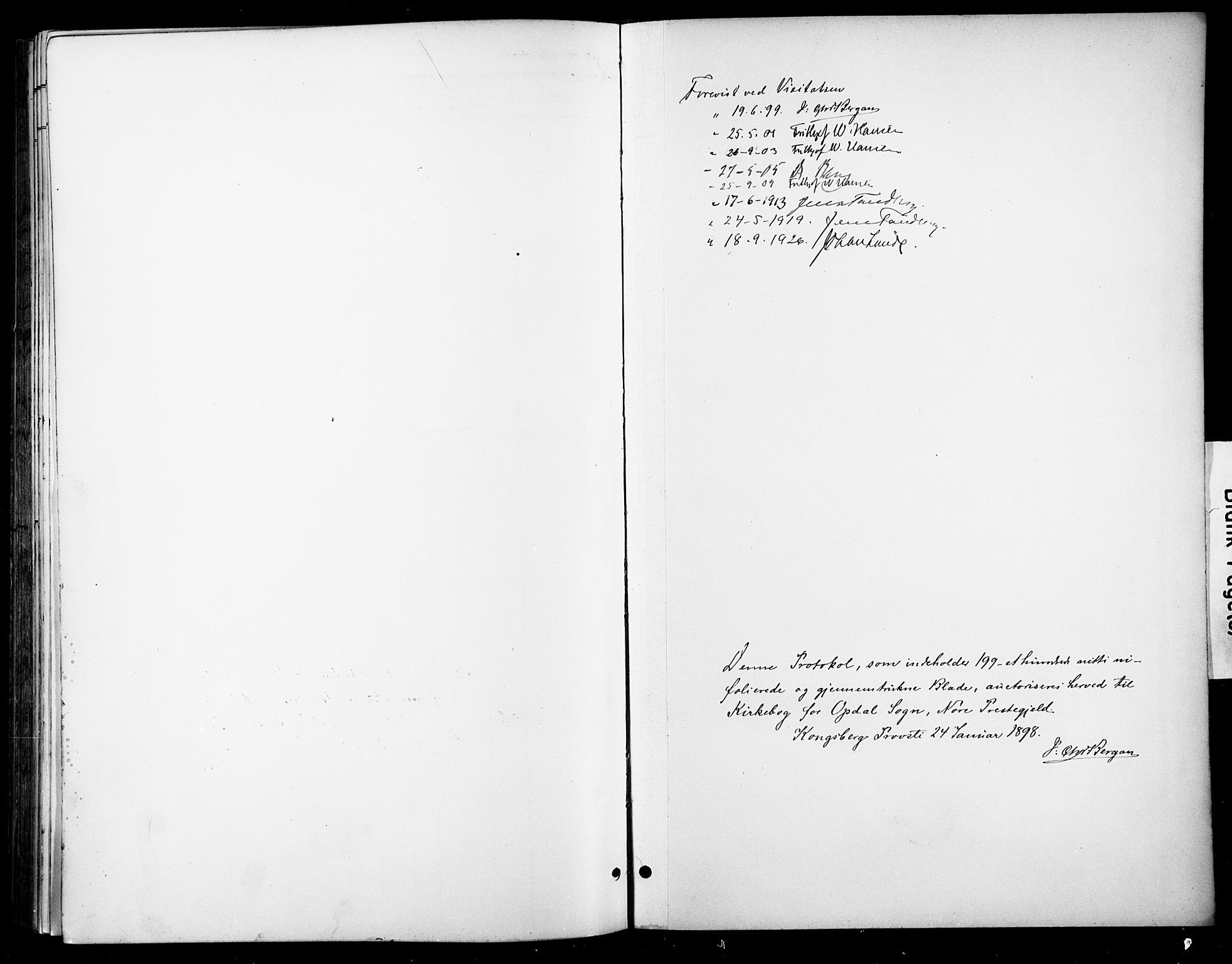 Nore kirkebøker, AV/SAKO-A-238/F/Fc/L0005: Parish register (official) no. III 5, 1898-1922