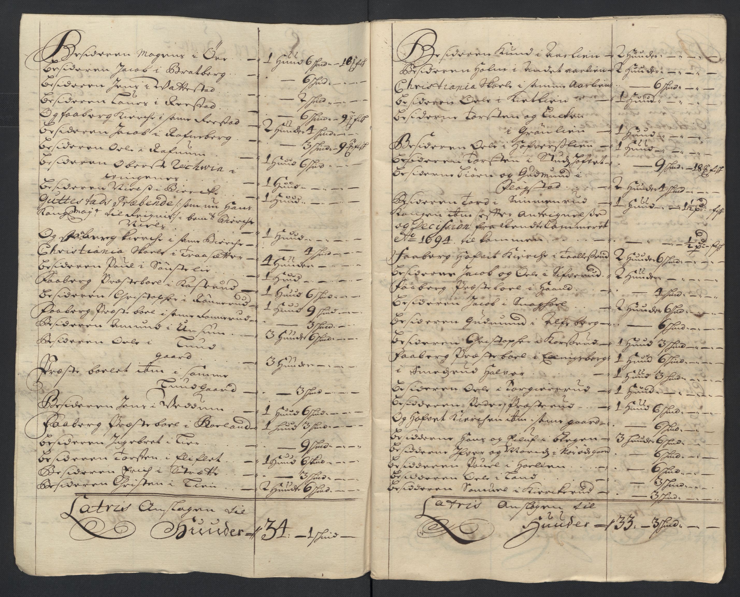 Rentekammeret inntil 1814, Reviderte regnskaper, Fogderegnskap, AV/RA-EA-4092/R17/L1178: Fogderegnskap Gudbrandsdal, 1705-1707, p. 347