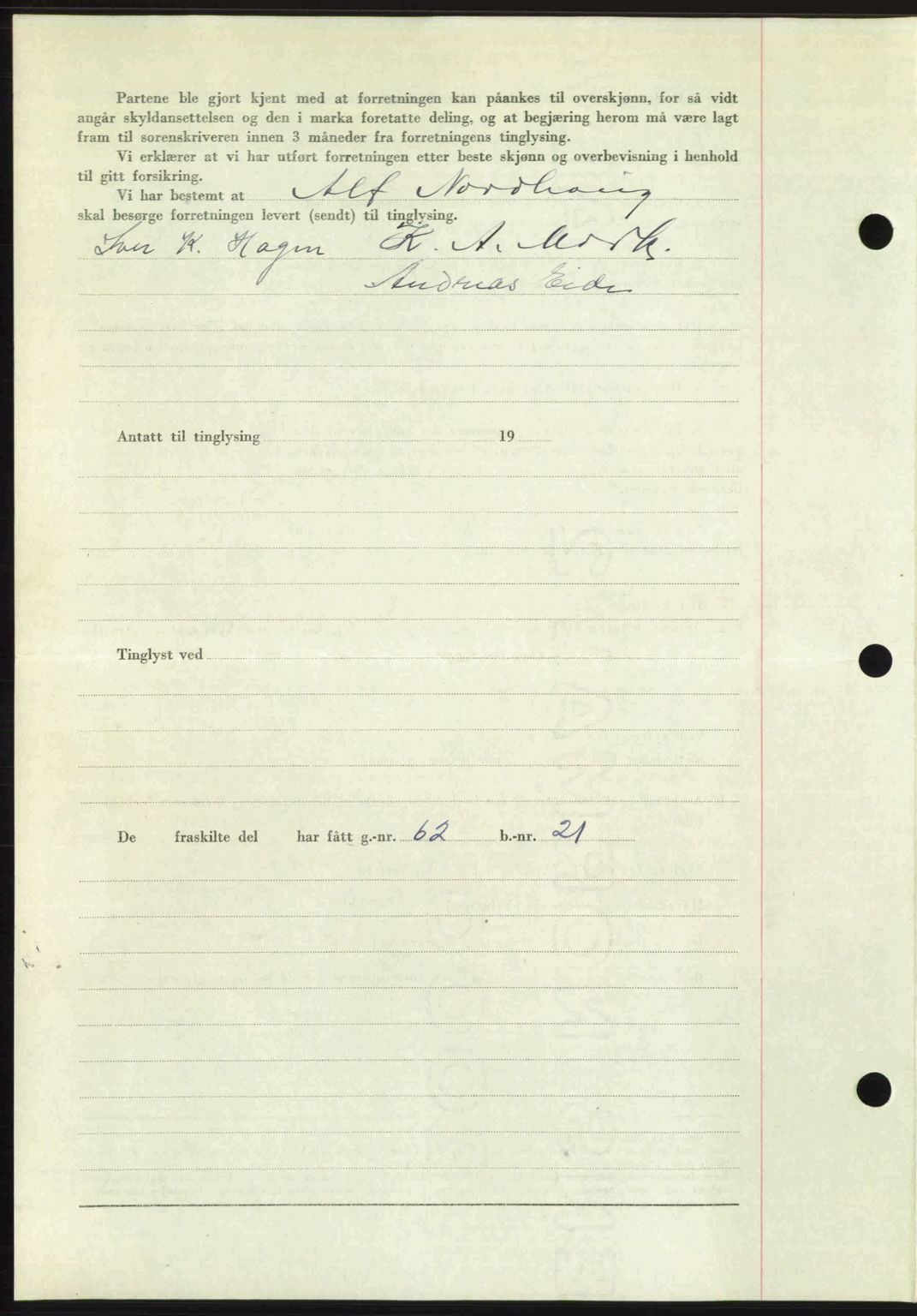 Romsdal sorenskriveri, AV/SAT-A-4149/1/2/2C: Mortgage book no. A26, 1948-1948, Diary no: : 1524/1948