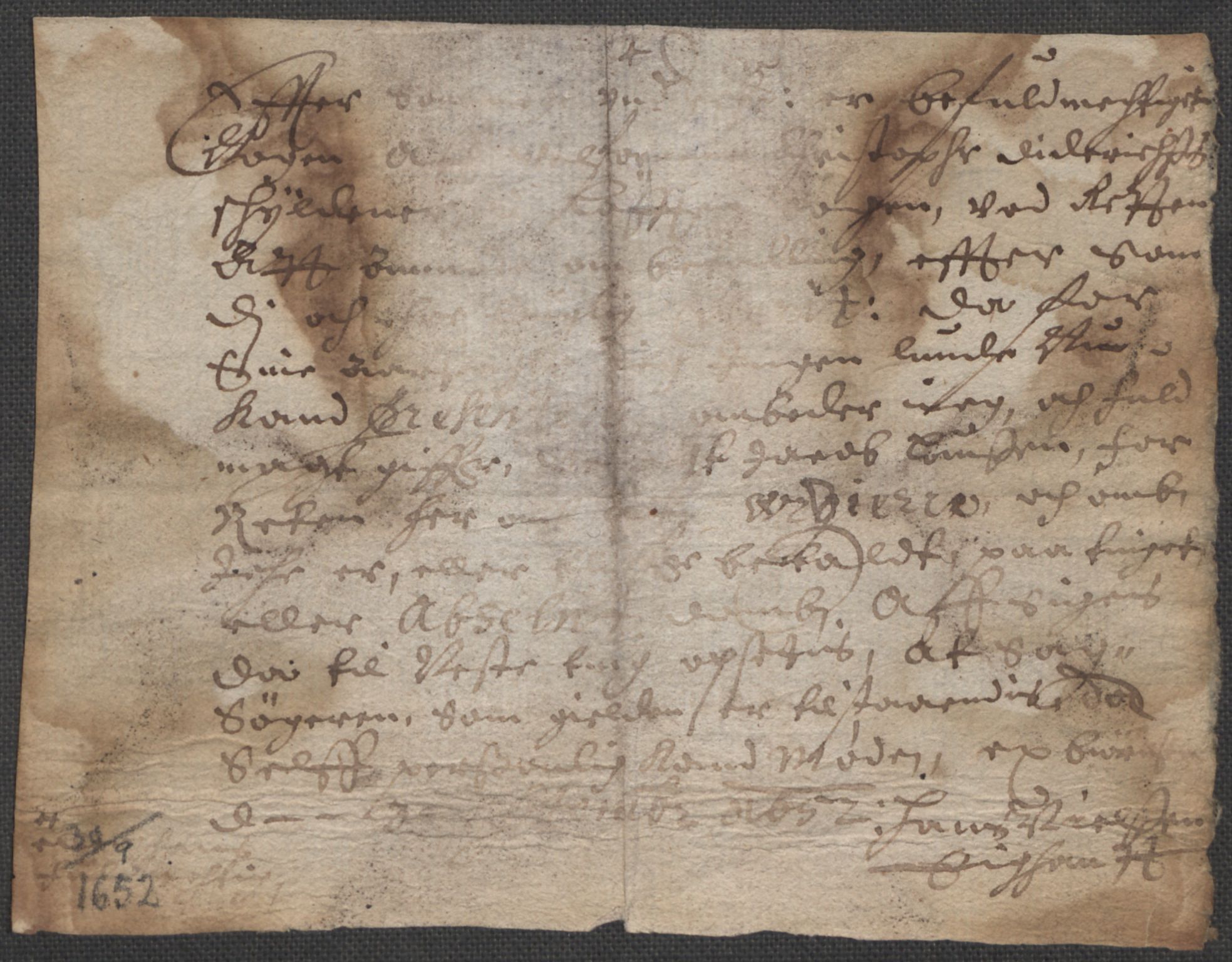 Riksarkivets diplomsamling, AV/RA-EA-5965/F15/L0011: Prestearkiv - Hedmark, 1575-1735, p. 114