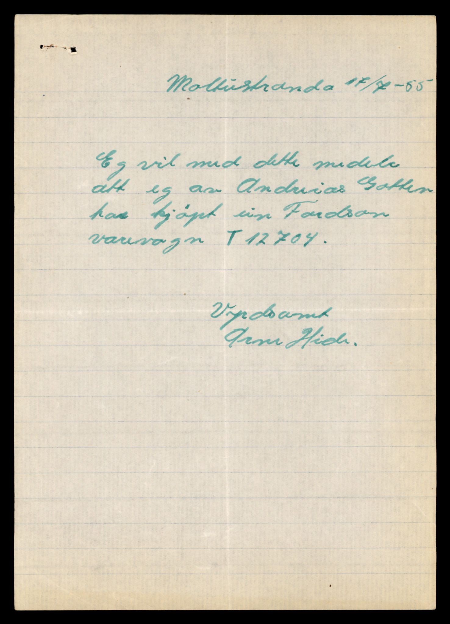 Møre og Romsdal vegkontor - Ålesund trafikkstasjon, AV/SAT-A-4099/F/Fe/L0035: Registreringskort for kjøretøy T 12653 - T 12829, 1927-1998, p. 978