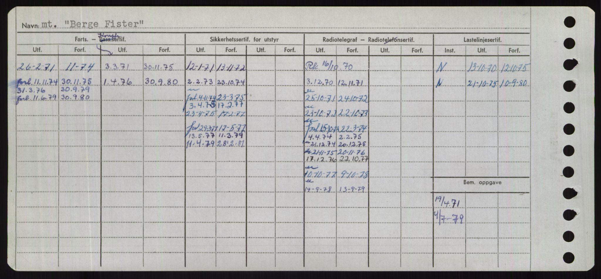 Sjøfartsdirektoratet med forløpere, Skipsmålingen, AV/RA-S-1627/H/Hd/L0003: Fartøy, B-Bev, p. 696