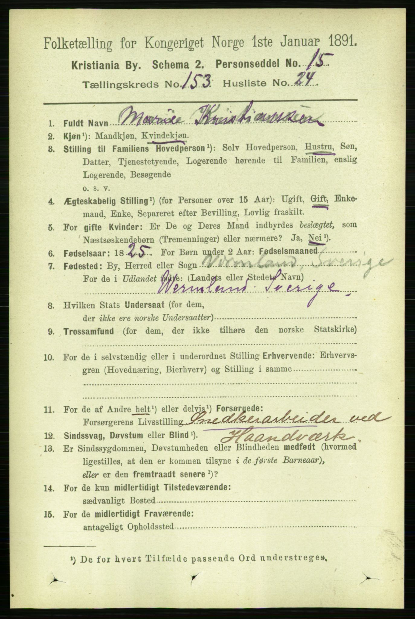 RA, 1891 census for 0301 Kristiania, 1891, p. 86791