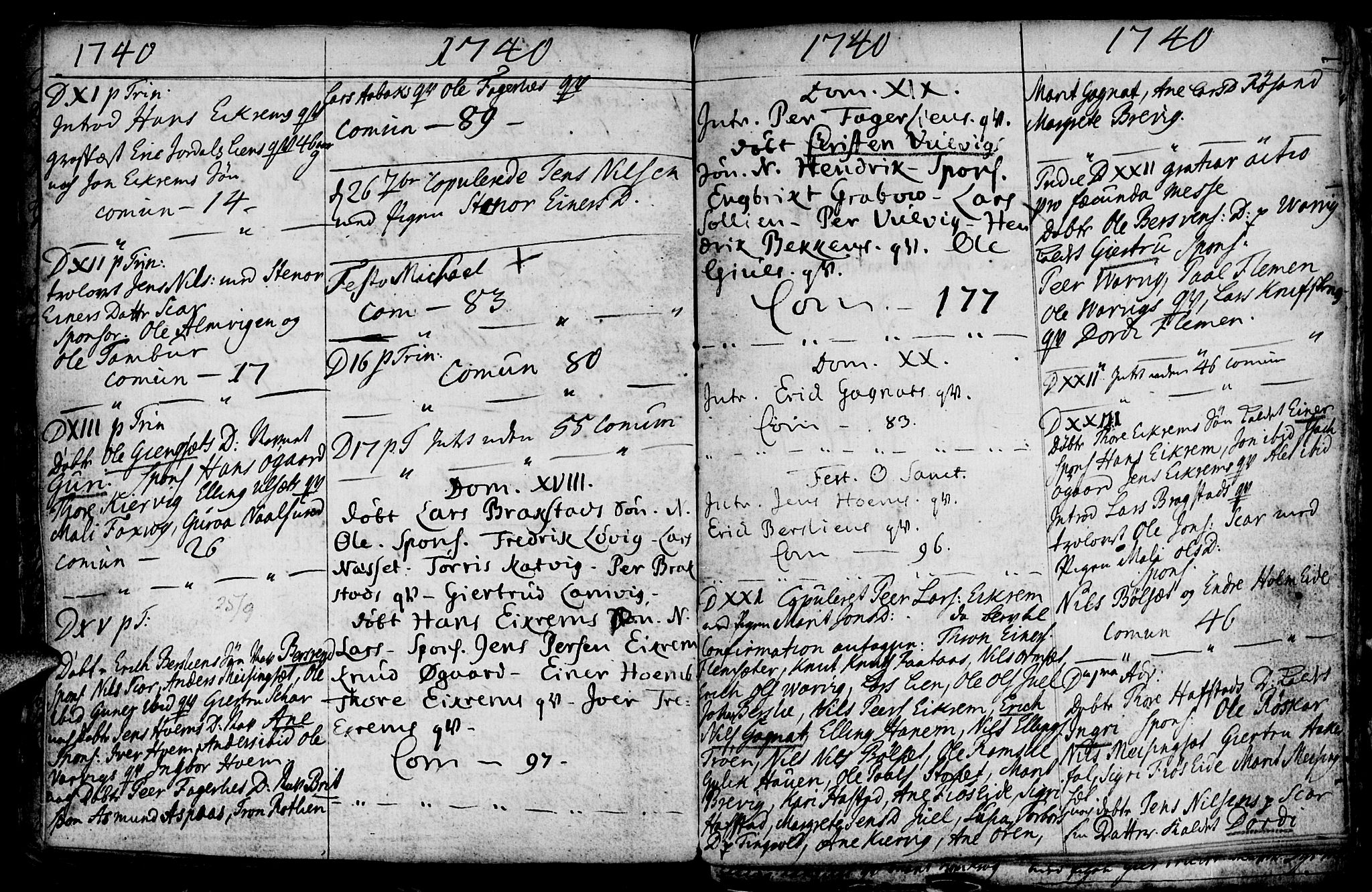 Ministerialprotokoller, klokkerbøker og fødselsregistre - Møre og Romsdal, AV/SAT-A-1454/586/L0978: Parish register (official) no. 586A04, 1732-1751