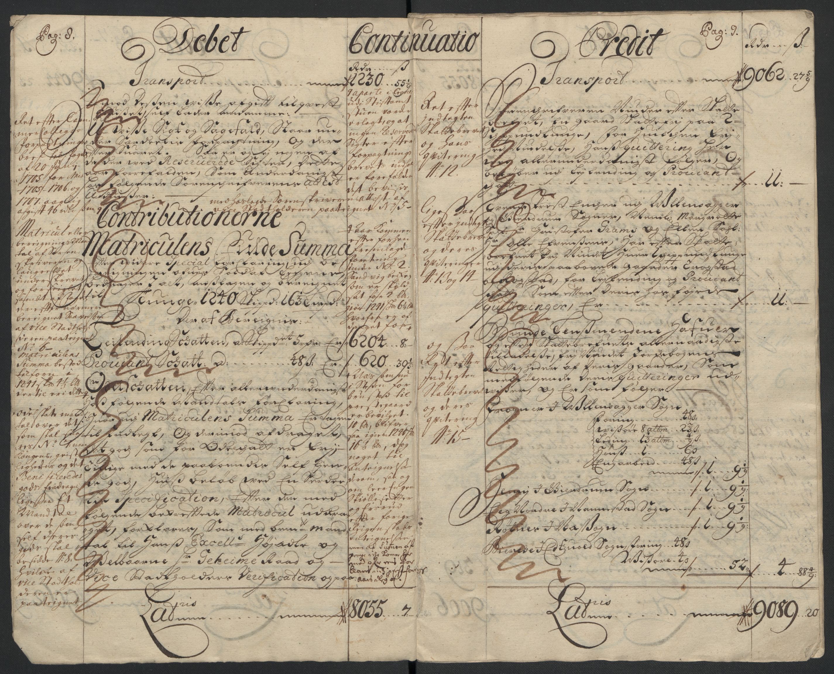 Rentekammeret inntil 1814, Reviderte regnskaper, Fogderegnskap, AV/RA-EA-4092/R12/L0717: Fogderegnskap Øvre Romerike, 1704-1705, p. 242