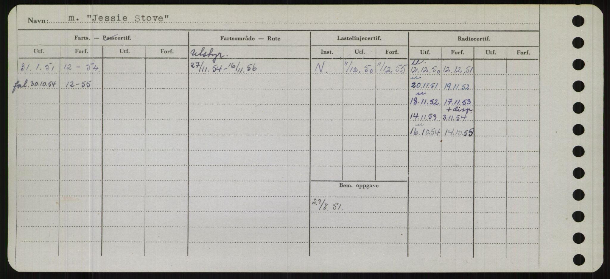 Sjøfartsdirektoratet med forløpere, Skipsmålingen, AV/RA-S-1627/H/Hb/L0003: Fartøy, I-N, p. 54