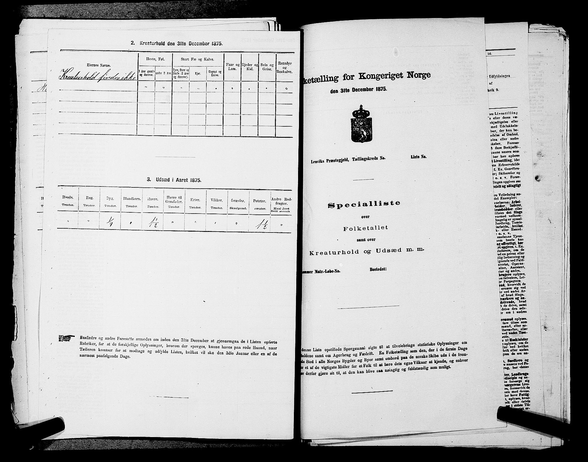 RA, 1875 census for 0123P Spydeberg, 1875, p. 405