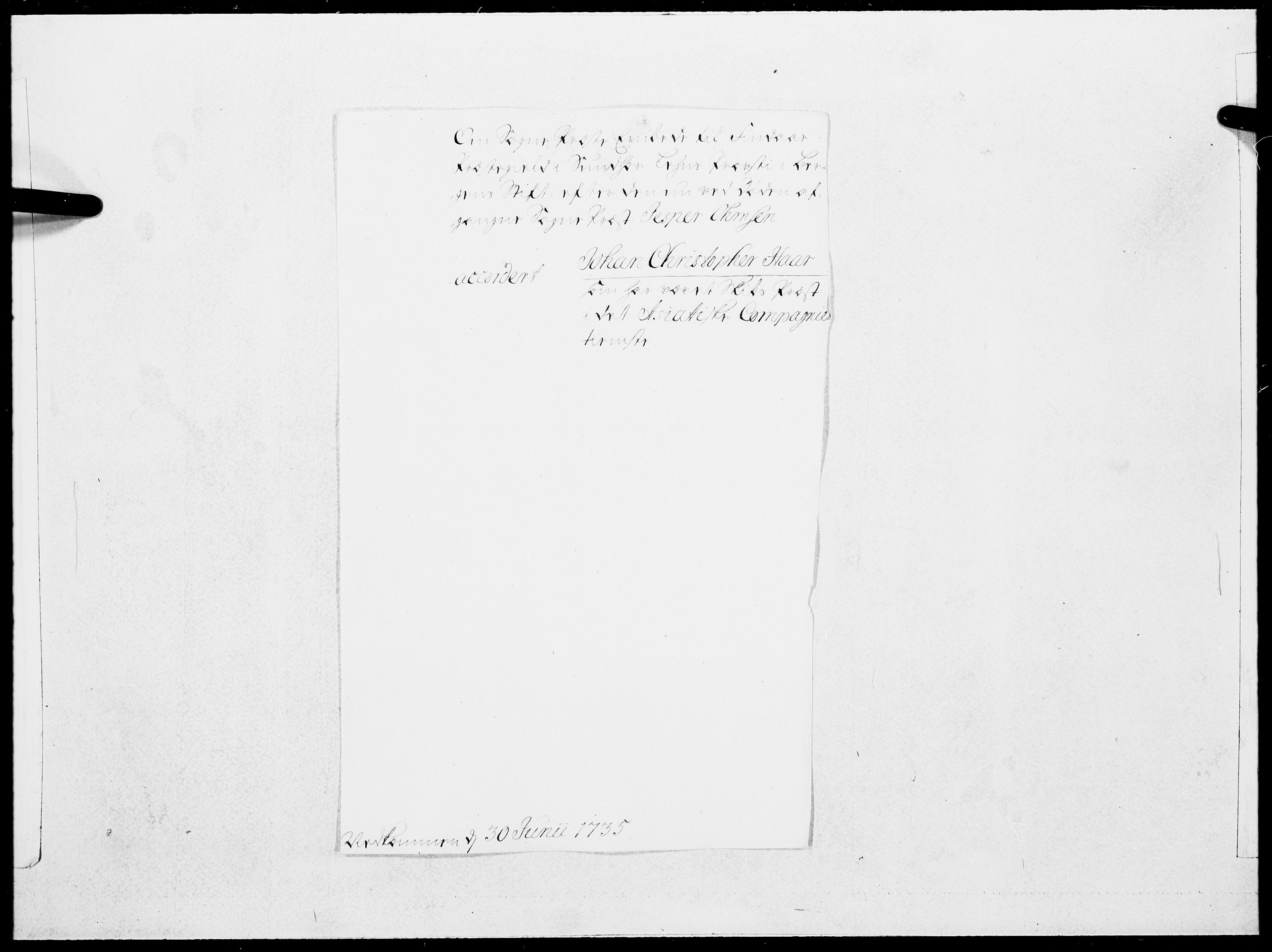 Danske Kanselli 1572-1799, AV/RA-EA-3023/F/Fc/Fcc/Fcca/L0119: Norske innlegg 1572-1799, 1735, p. 3
