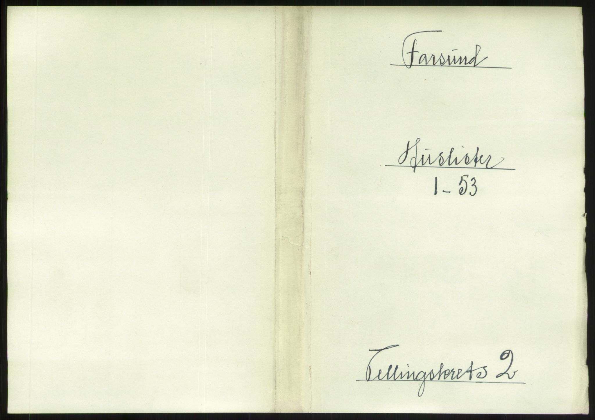 RA, 1891 census for 1003 Farsund, 1891, p. 126
