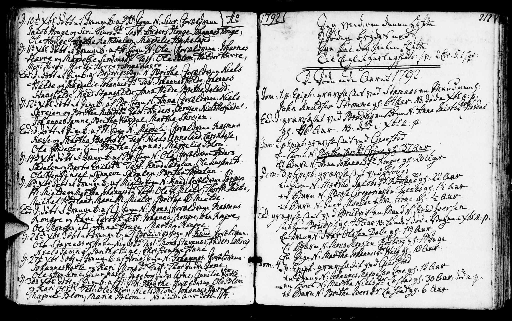 Haus sokneprestembete, AV/SAB-A-75601/H/Haa: Parish register (official) no. A 10, 1782-1796, p. 212