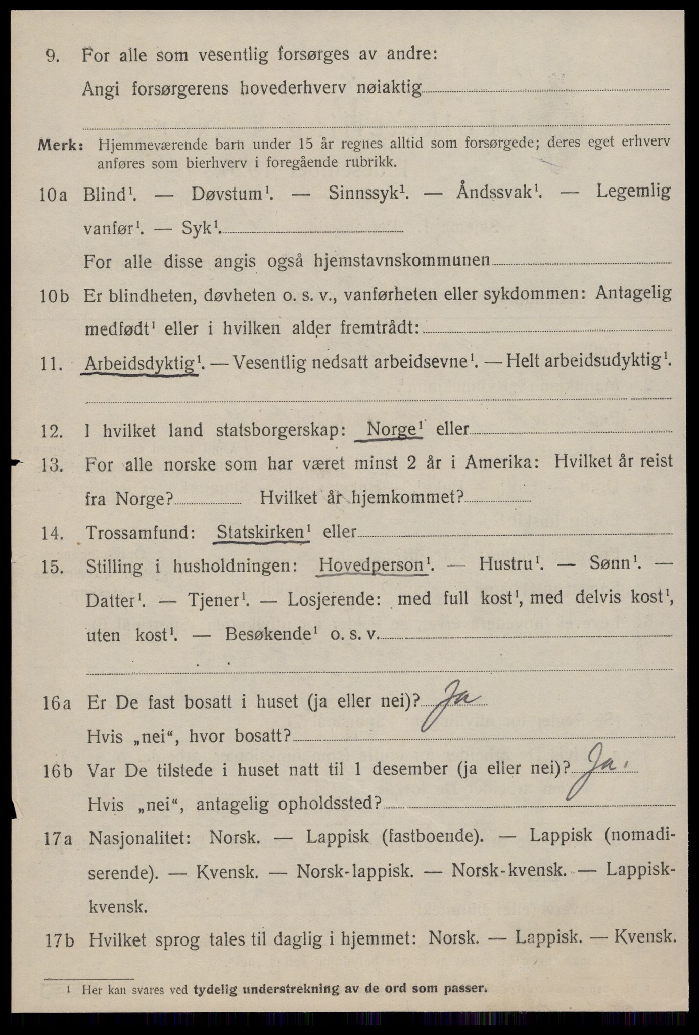 SAT, 1920 census for Rissa, 1920, p. 2946