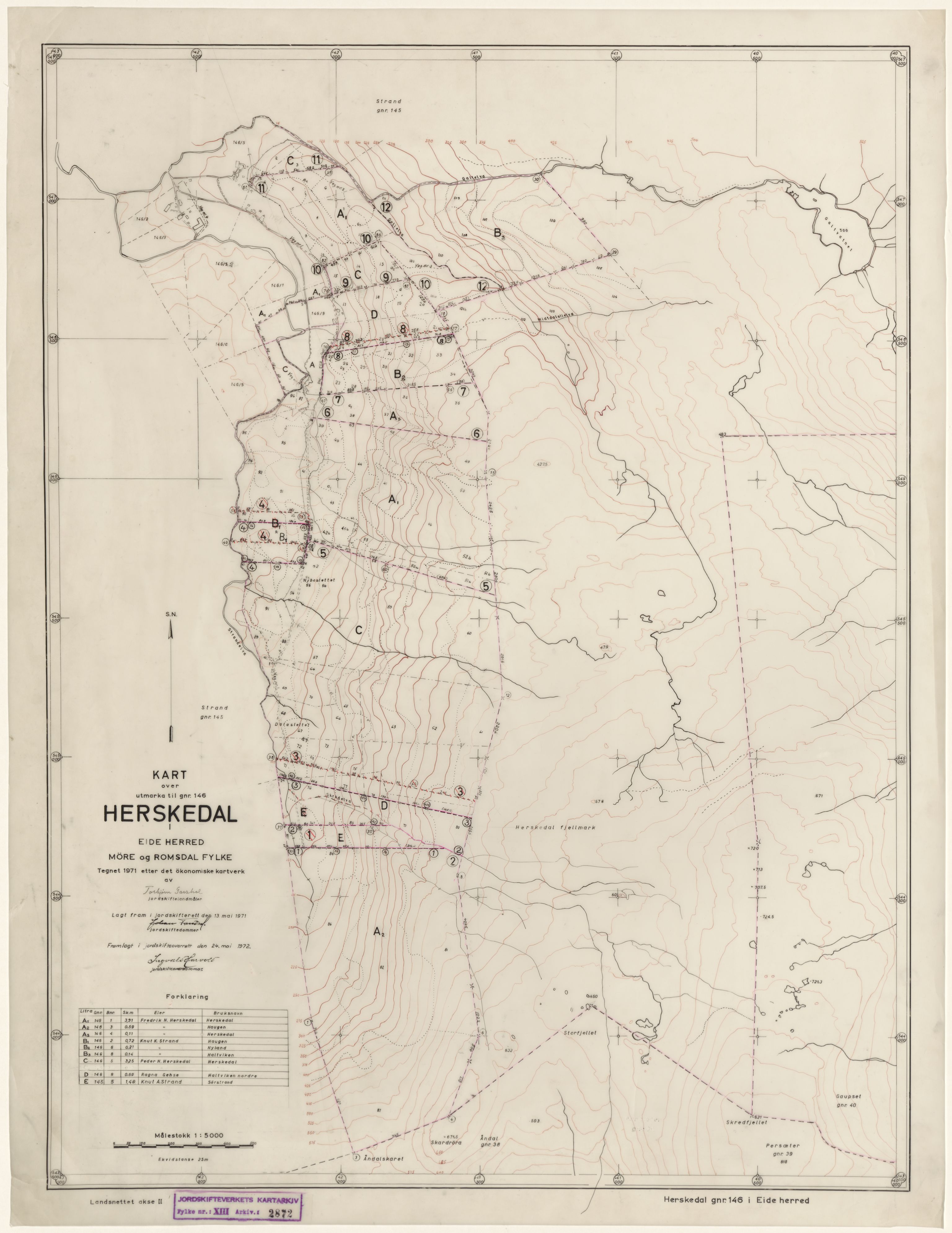 Jordskifteverkets kartarkiv, RA/S-3929/T, 1859-1988, p. 3622