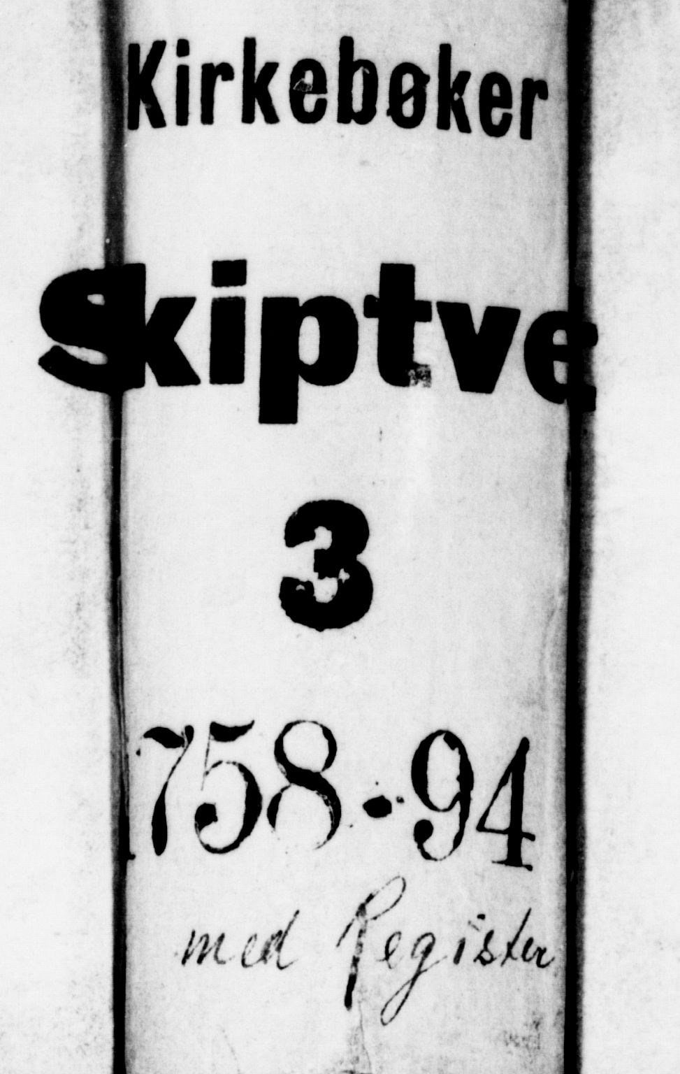 Skiptvet prestekontor Kirkebøker, SAO/A-20009/F/Fa/L0003: Parish register (official) no. 3, 1758-1793