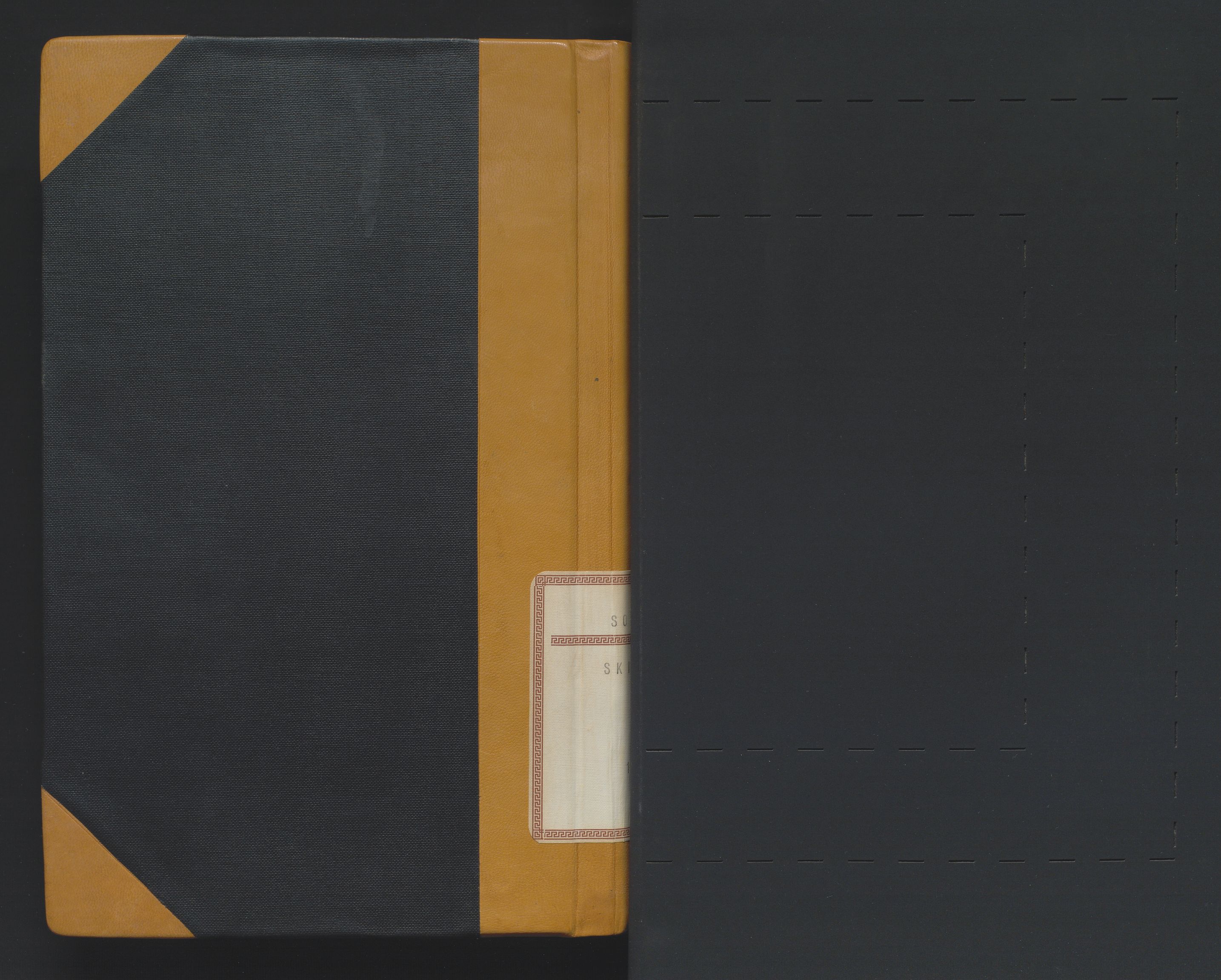 Mandal sorenskriveri, SAK/1221-0005/001/H/Hc/L0055: Skifteregistreringsprotokoll nr 11 Spangereid, 1867-1925