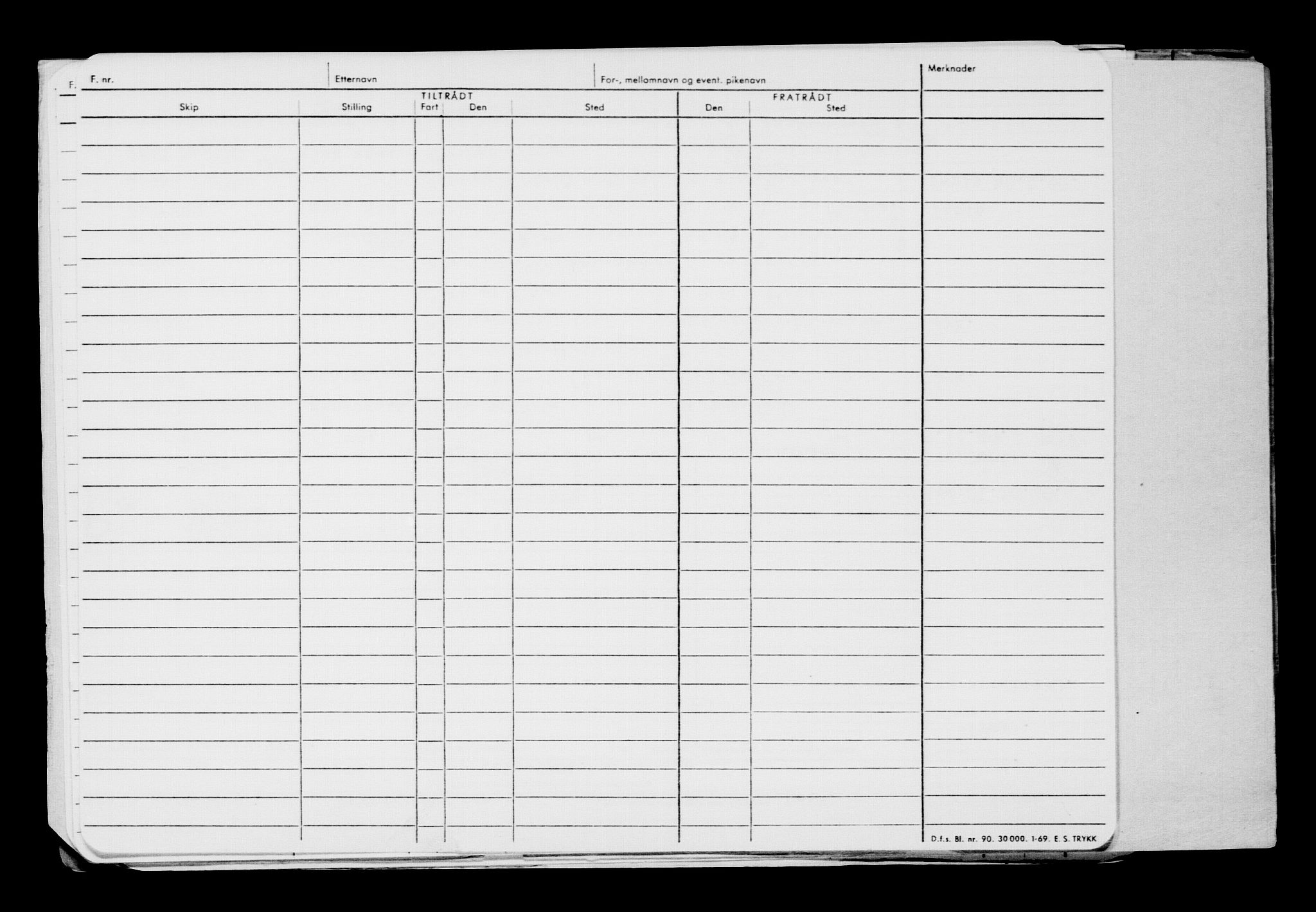 Direktoratet for sjømenn, AV/RA-S-3545/G/Gb/L0154: Hovedkort, 1917-1918, p. 160