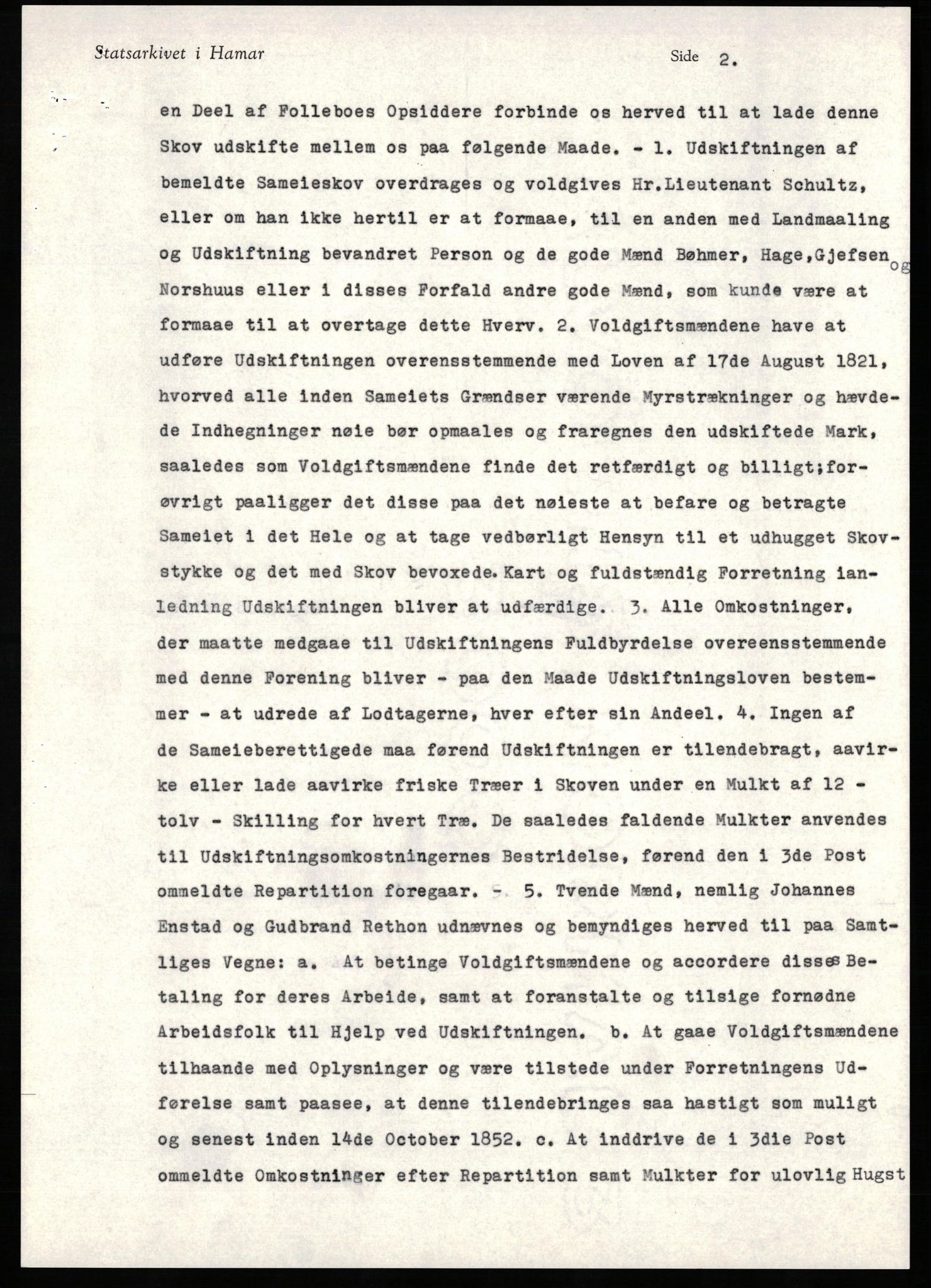 Avskriftssamlingen ved Statsarkivet i Hamar, AV/SAH-AVSKRIFT-001/H/Hc/Hca/Hcaa/L0011: Pantebok for Sør-Gudbrandsdal, 1852-1858