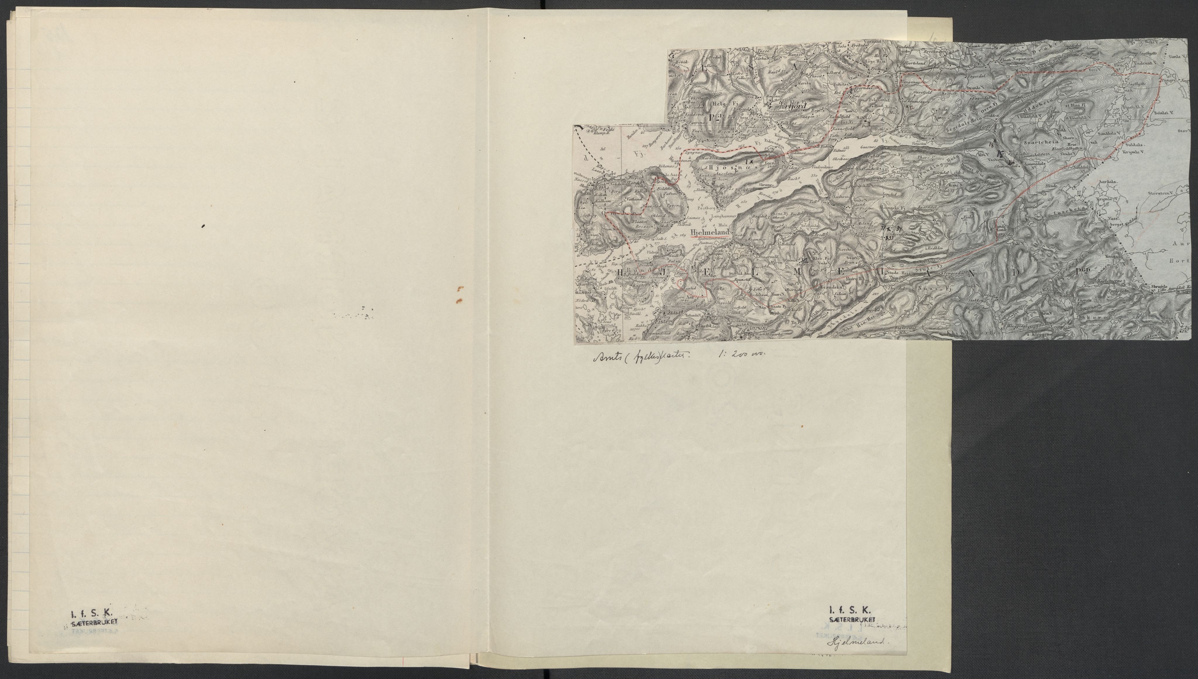 Instituttet for sammenlignende kulturforskning, AV/RA-PA-0424/F/Fc/L0009/0001: Eske B9: / Rogaland (perm XXII), 1932-1935