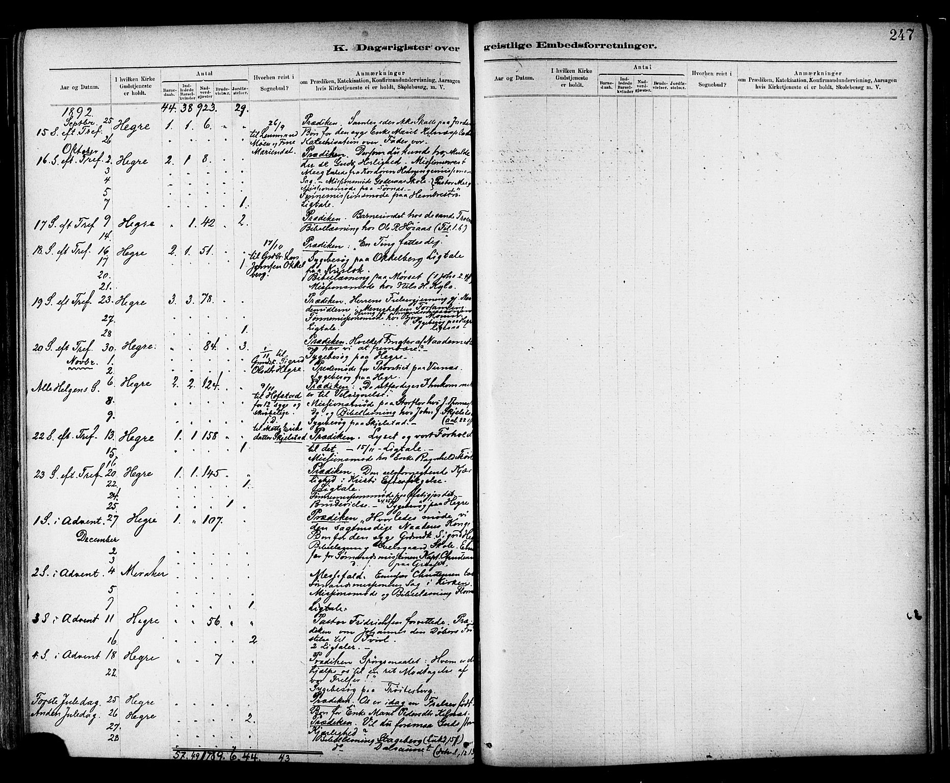 Ministerialprotokoller, klokkerbøker og fødselsregistre - Nord-Trøndelag, SAT/A-1458/703/L0030: Parish register (official) no. 703A03, 1880-1892, p. 247