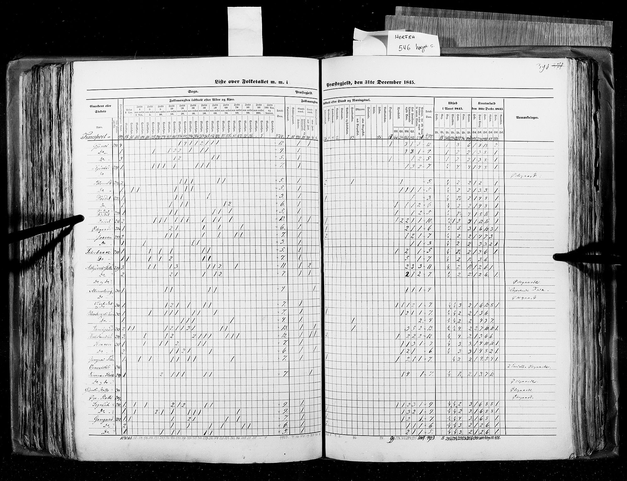 RA, Census 1845, vol. 8: Romsdal amt og Søndre Trondhjems amt, 1845, p. 390