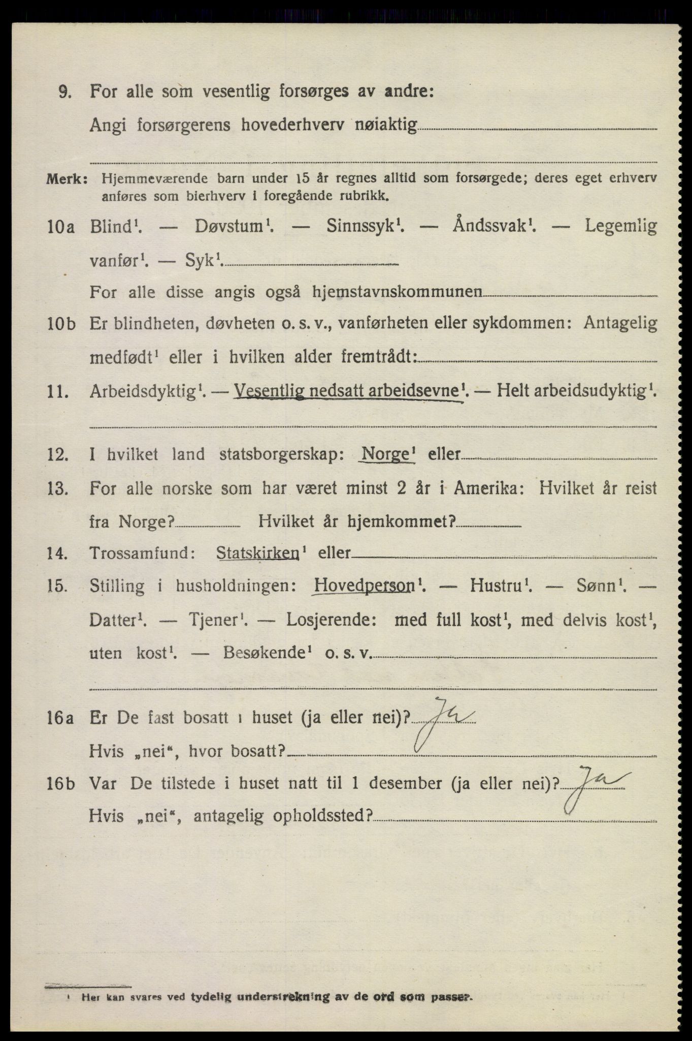 SAKO, 1920 census for Modum, 1920, p. 9276