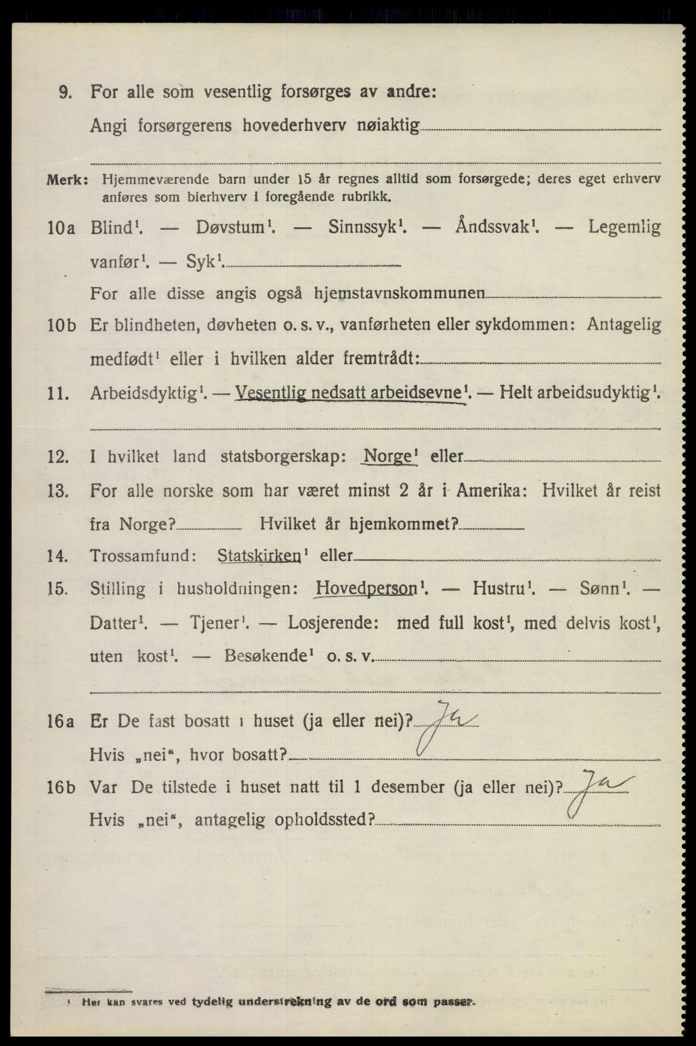 SAKO, 1920 census for Modum, 1920, p. 9276