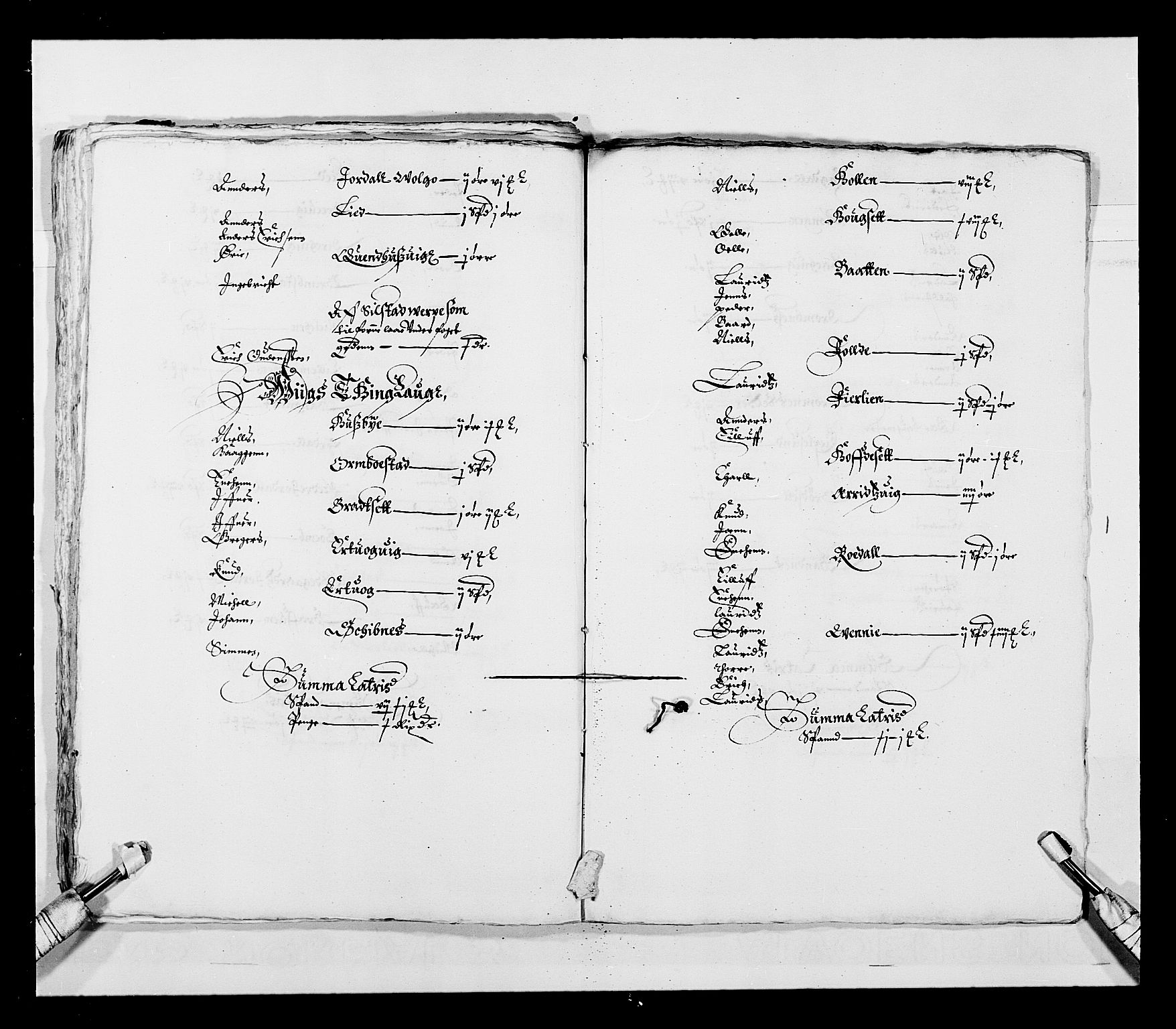 Stattholderembetet 1572-1771, AV/RA-EA-2870/Ek/L0028/0001: Jordebøker 1633-1658: / Jordebøker for Trondheim len, 1645-1646, p. 42