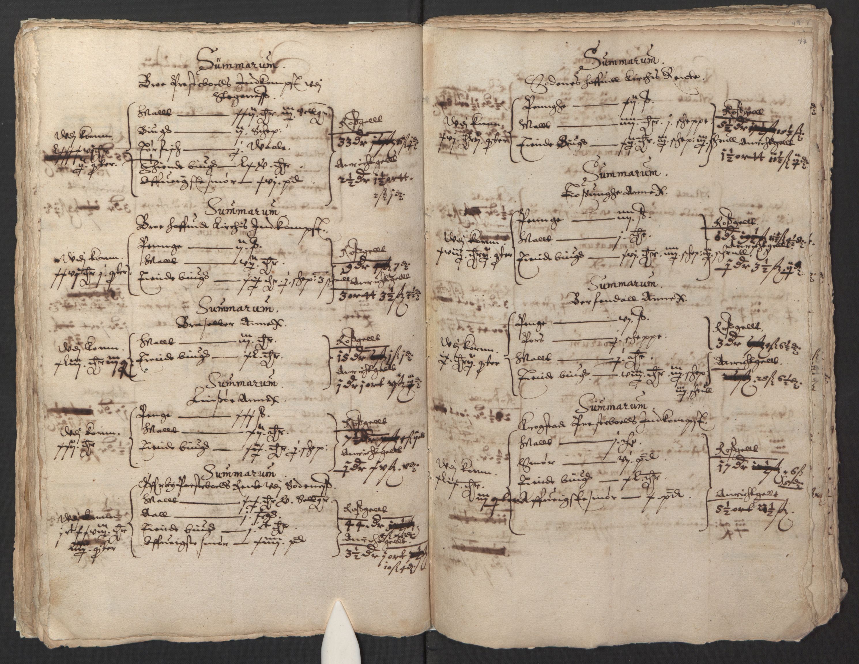 Stattholderembetet 1572-1771, AV/RA-EA-2870/Ek/L0014/0001: Jordebøker til utlikning av rosstjeneste 1624-1626: / Kirke- og prestebolsinntekter i Oslo og Hamar bispedømme, 1625-1626, p. 49