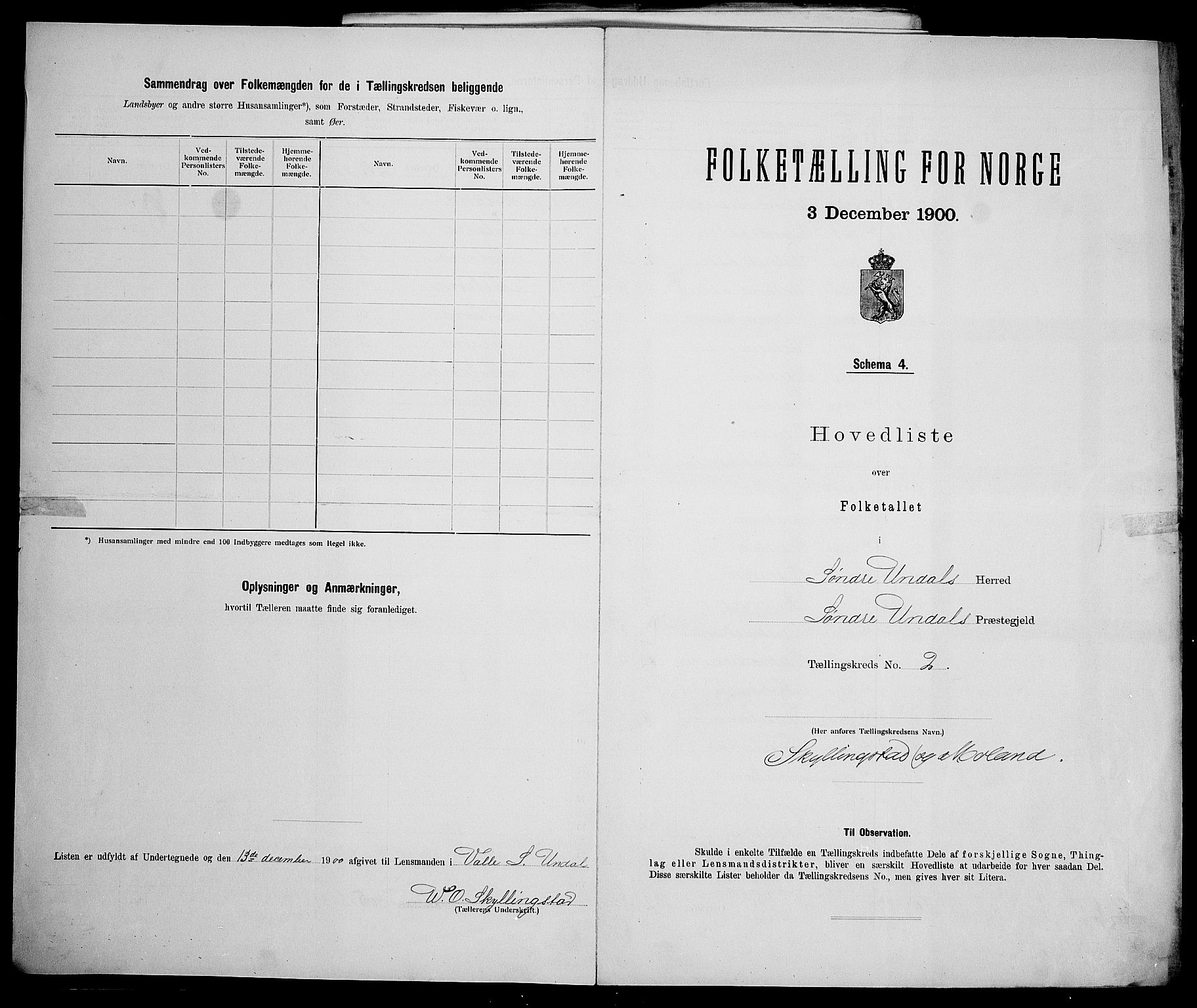 SAK, 1900 census for Sør-Audnedal, 1900, p. 18