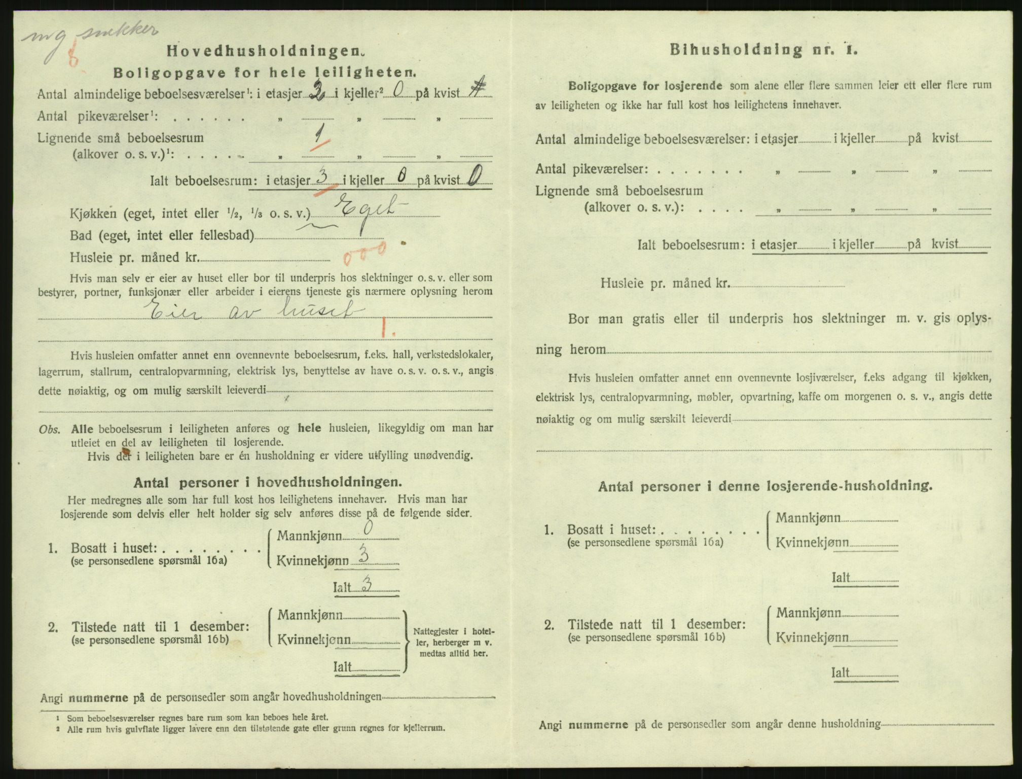 SAK, 1920 census for Grimstad, 1920, p. 2154