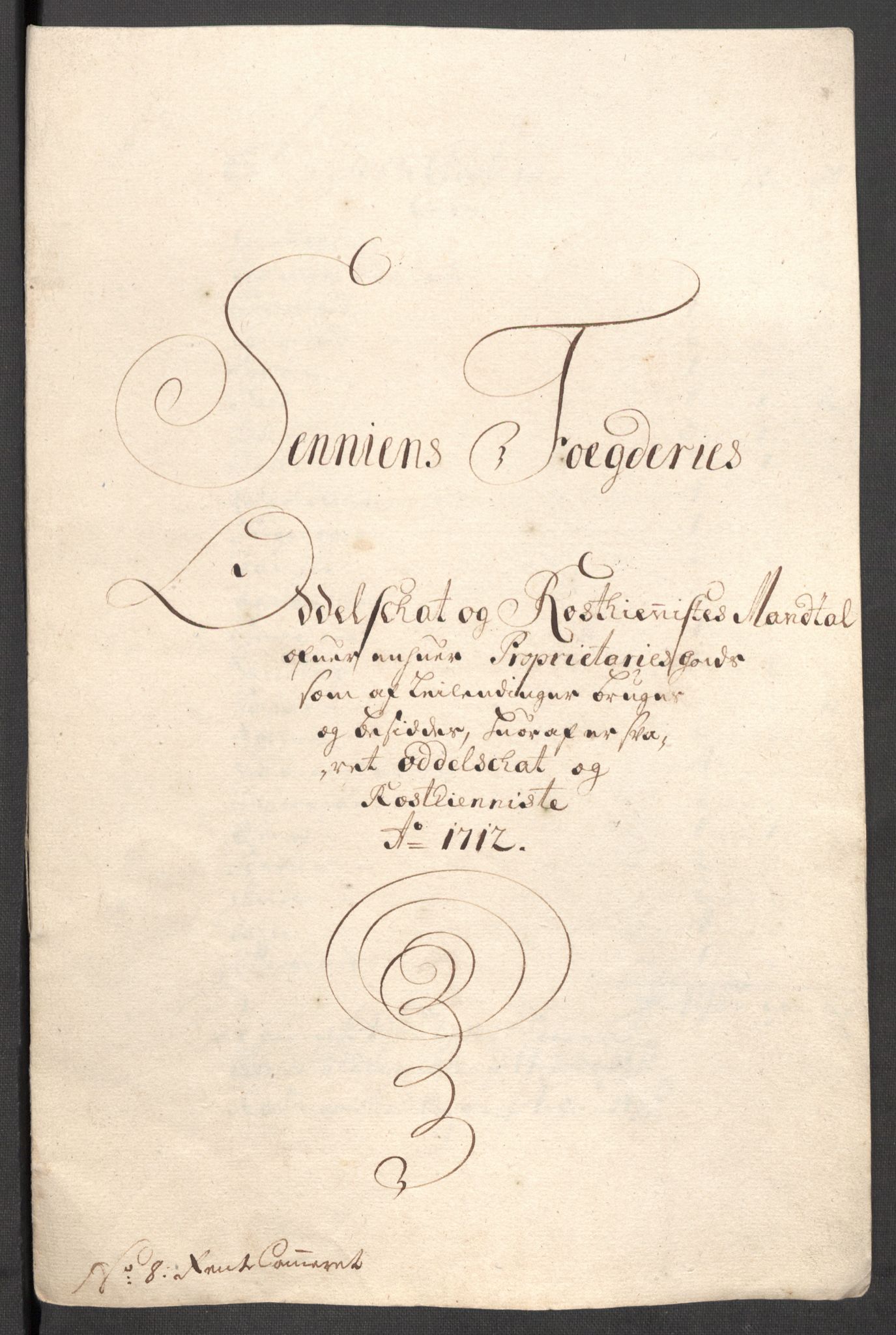 Rentekammeret inntil 1814, Reviderte regnskaper, Fogderegnskap, AV/RA-EA-4092/R68/L4758: Fogderegnskap Senja og Troms, 1711-1712, p. 380