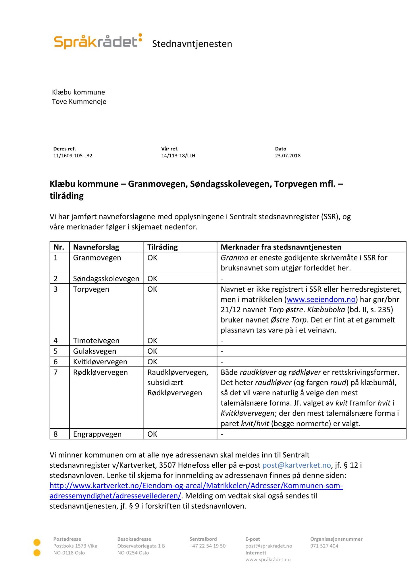 Klæbu Kommune, TRKO/KK/01-KS/L011: Kommunestyret - Møtedokumenter, 2018, p. 1469