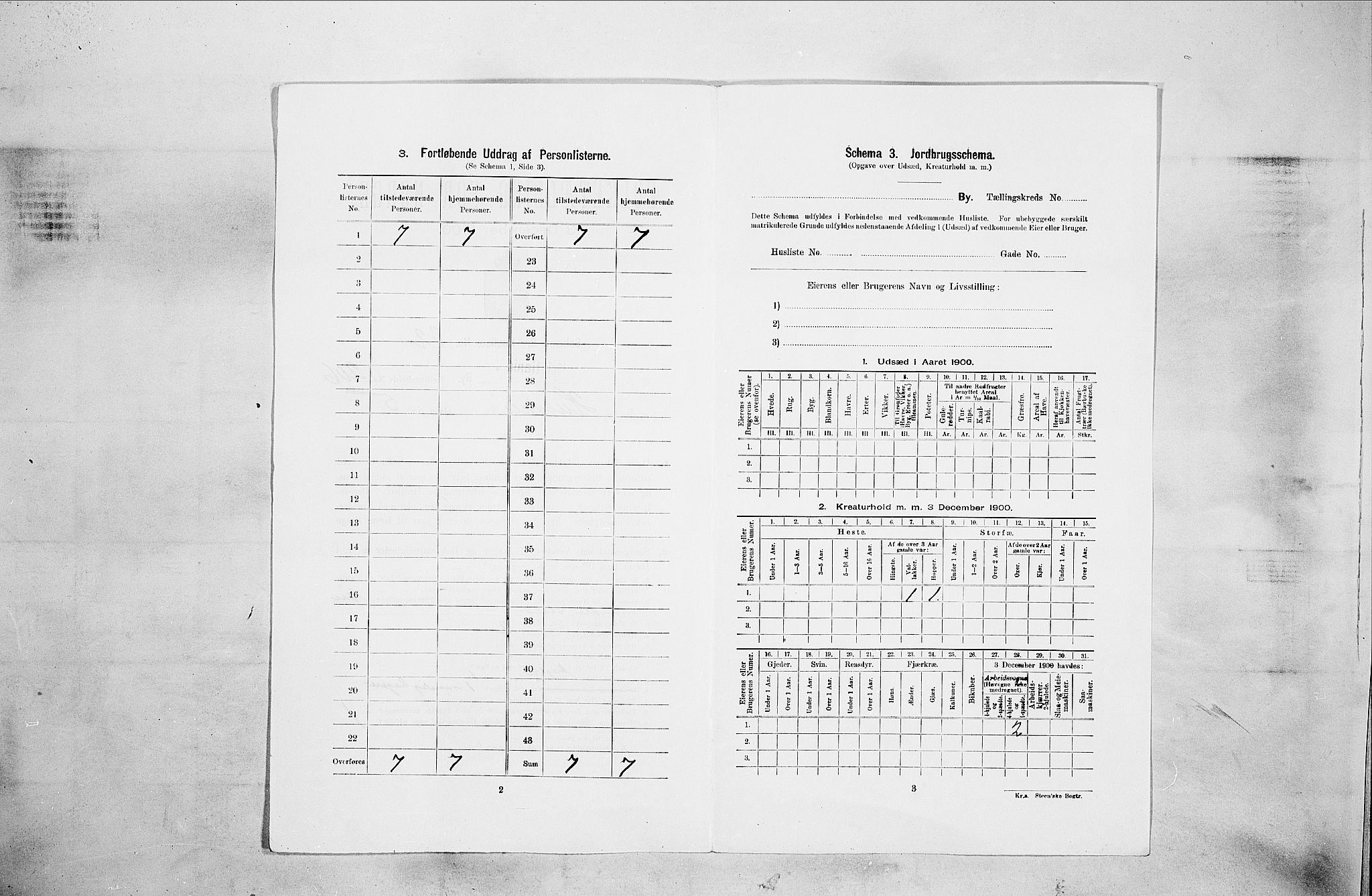 SAO, 1900 census for Kristiania, 1900, p. 39772