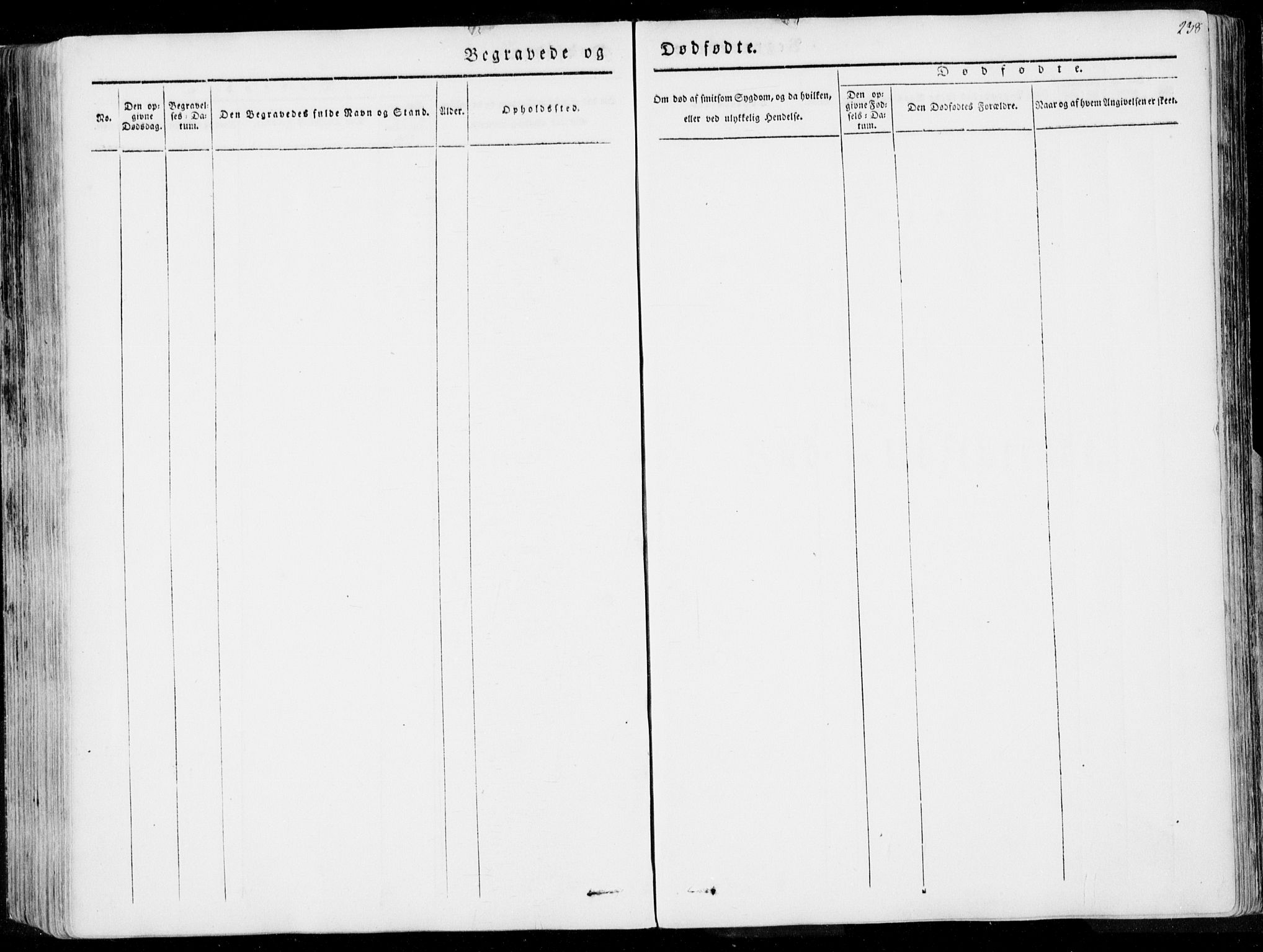 Ministerialprotokoller, klokkerbøker og fødselsregistre - Møre og Romsdal, AV/SAT-A-1454/509/L0104: Parish register (official) no. 509A02, 1833-1847, p. 238