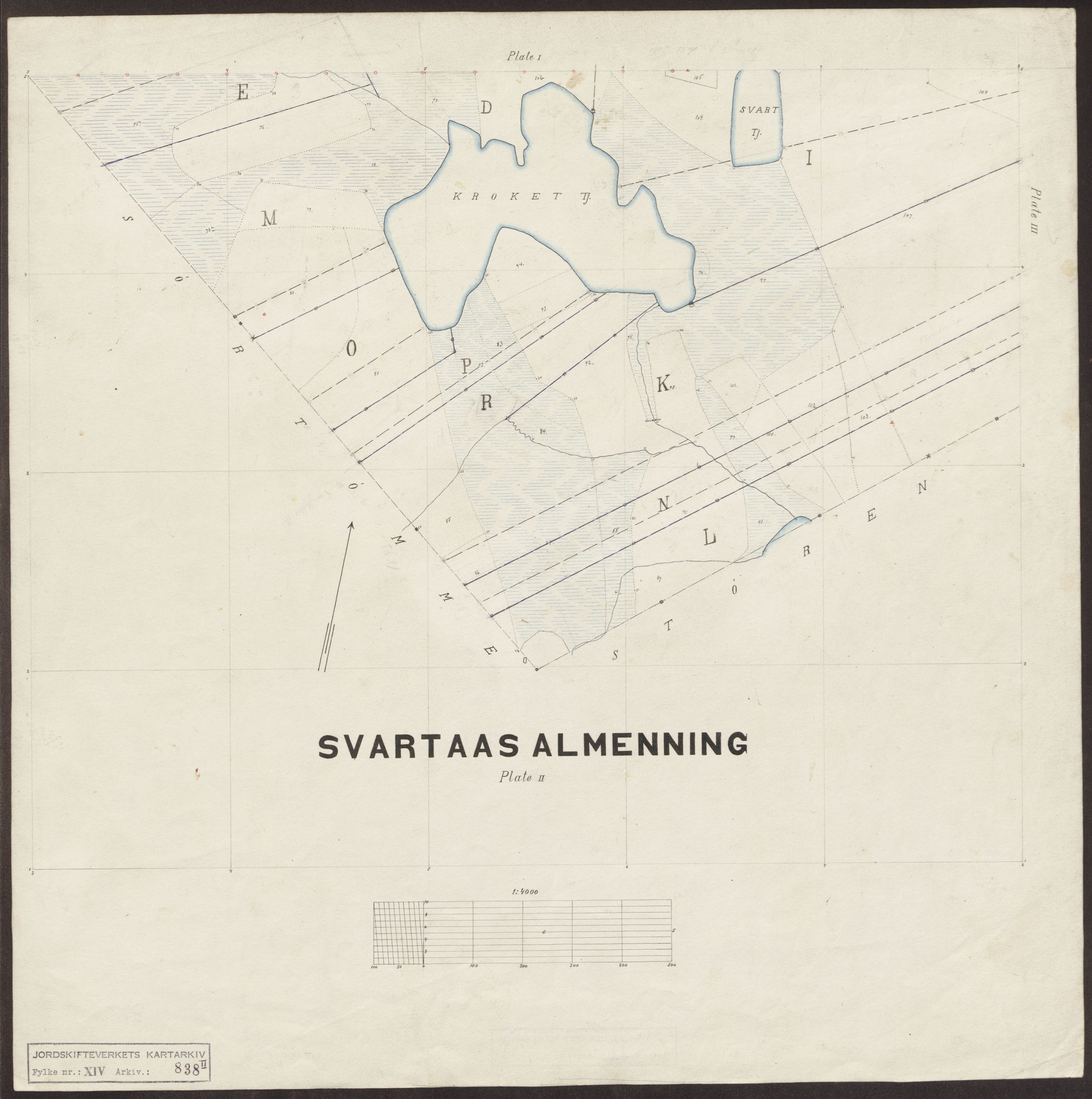 Jordskifteverkets kartarkiv, RA/S-3929/T, 1859-1988, p. 1282
