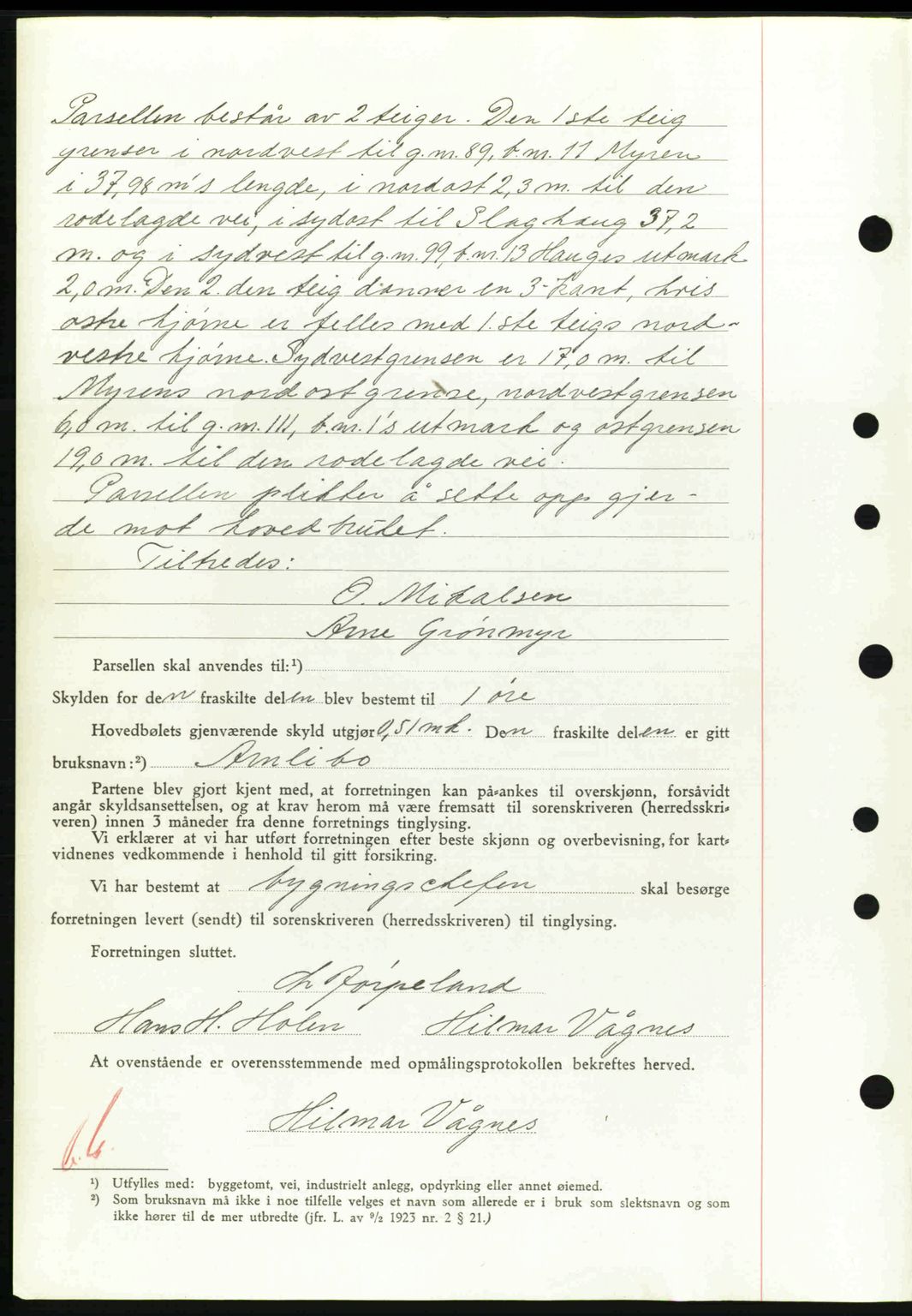 Nordre Sunnmøre sorenskriveri, AV/SAT-A-0006/1/2/2C/2Ca: Mortgage book no. A13, 1942-1942, Diary no: : 344/1942