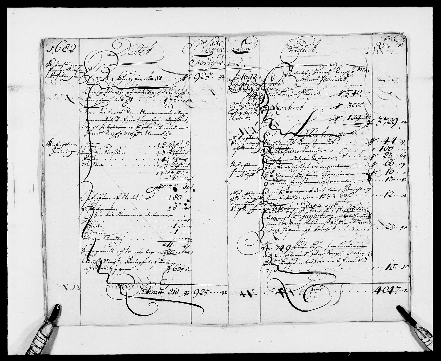 Rentekammeret inntil 1814, Reviderte regnskaper, Fogderegnskap, RA/EA-4092/R39/L2306: Fogderegnskap Nedenes, 1680-1683, p. 9