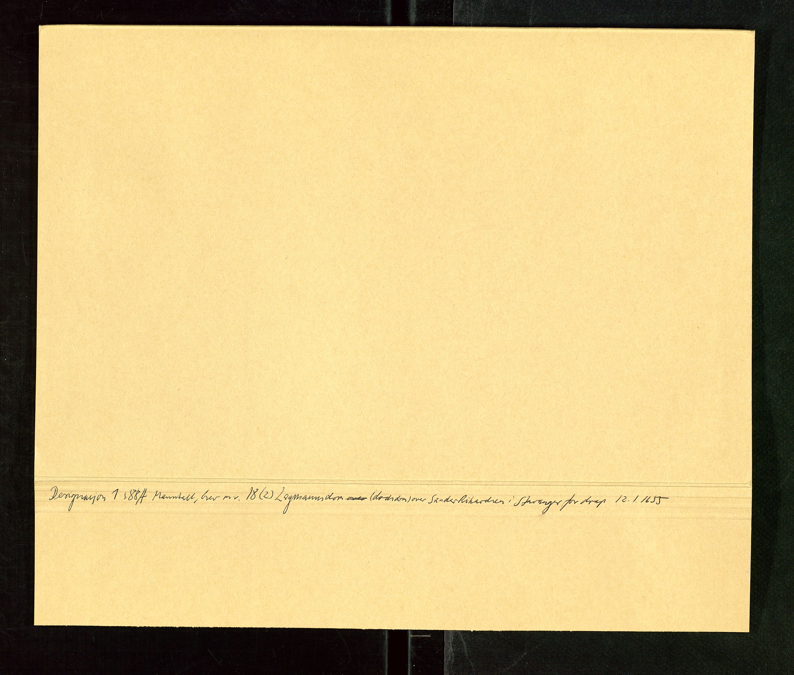 Stavanger len, AV/SAST-A-101870/Ob/L0025: Diverse, 1644-1661, p. 332
