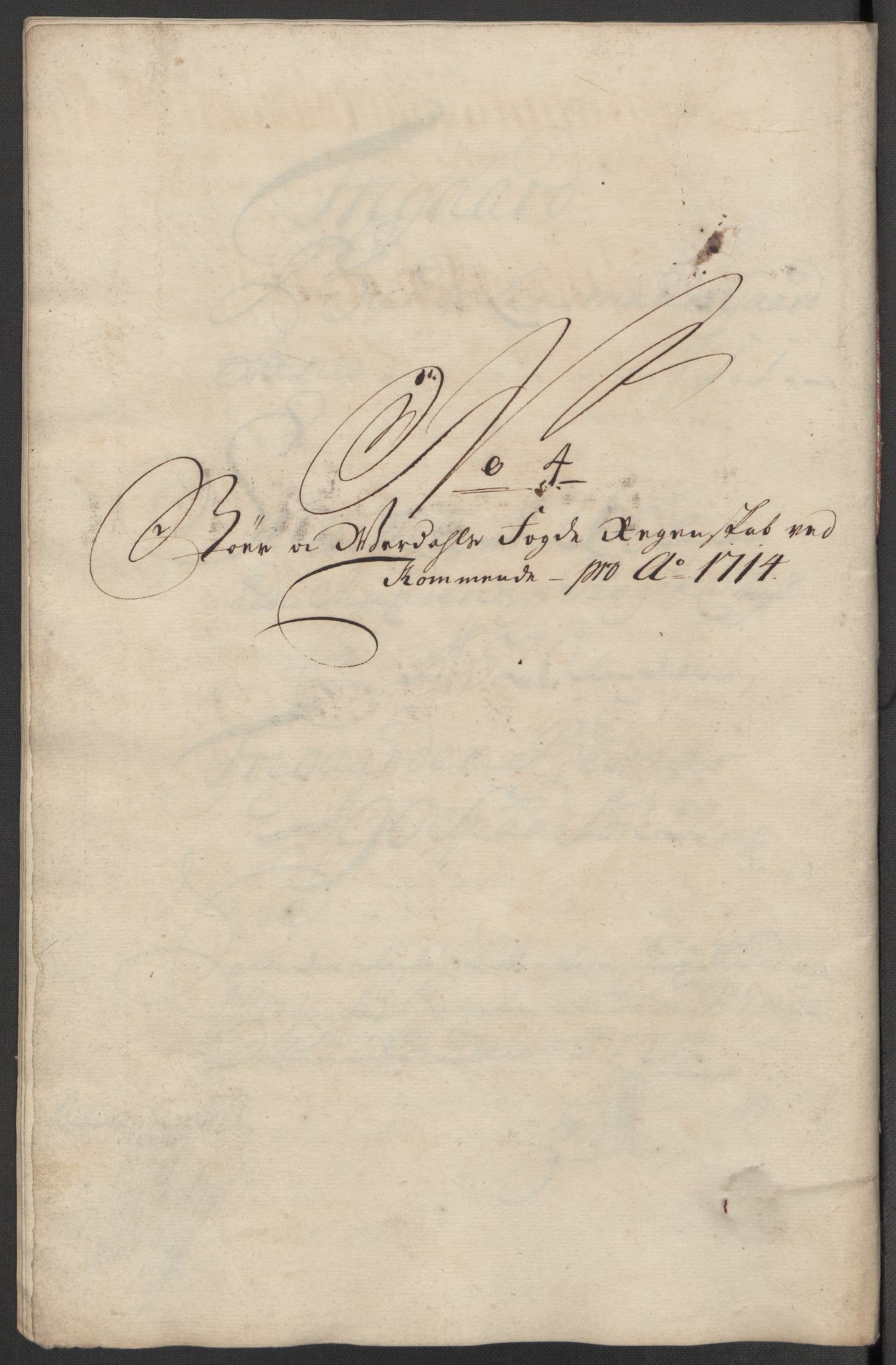 Rentekammeret inntil 1814, Reviderte regnskaper, Fogderegnskap, AV/RA-EA-4092/R62/L4204: Fogderegnskap Stjørdal og Verdal, 1714, p. 123