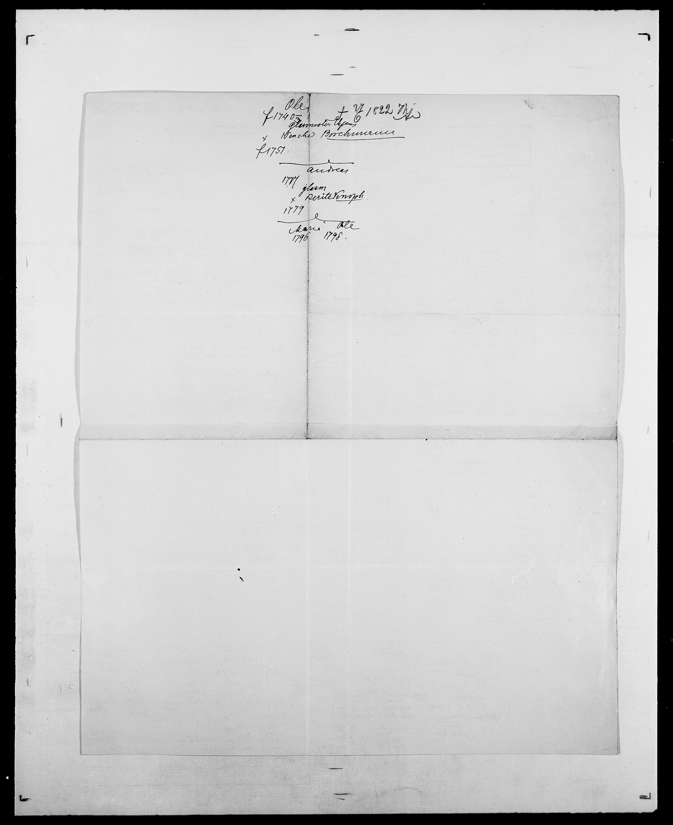 Delgobe, Charles Antoine - samling, AV/SAO-PAO-0038/D/Da/L0015: Grodtshilling - Halvorsæth, p. 274