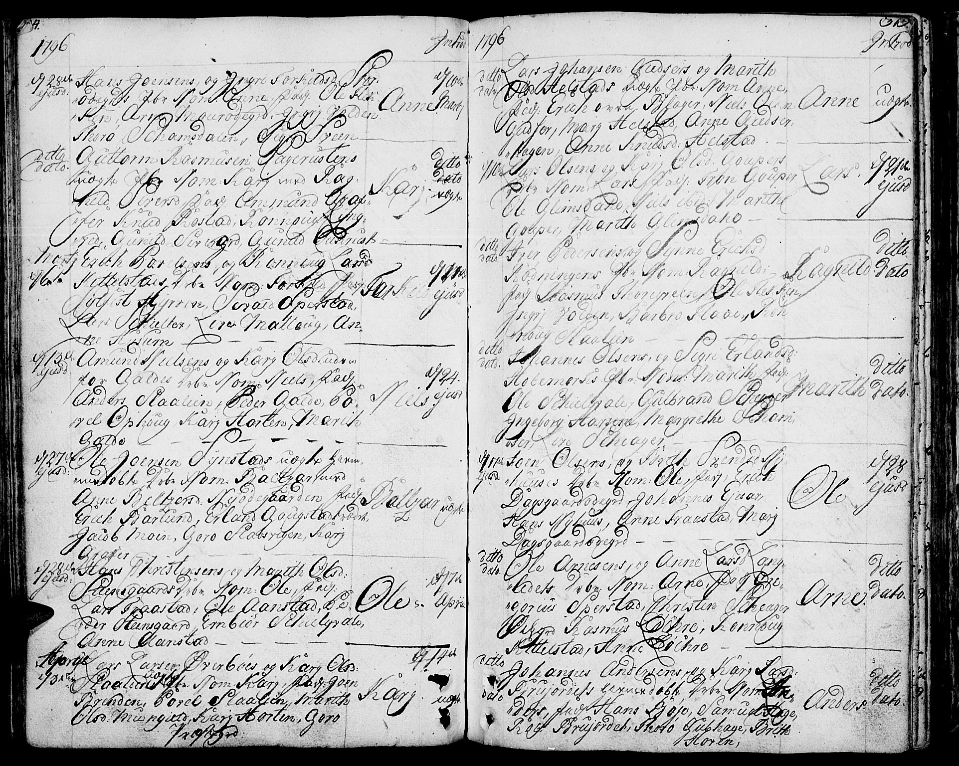 Lom prestekontor, SAH/PREST-070/K/L0002: Parish register (official) no. 2, 1749-1801, p. 314-315