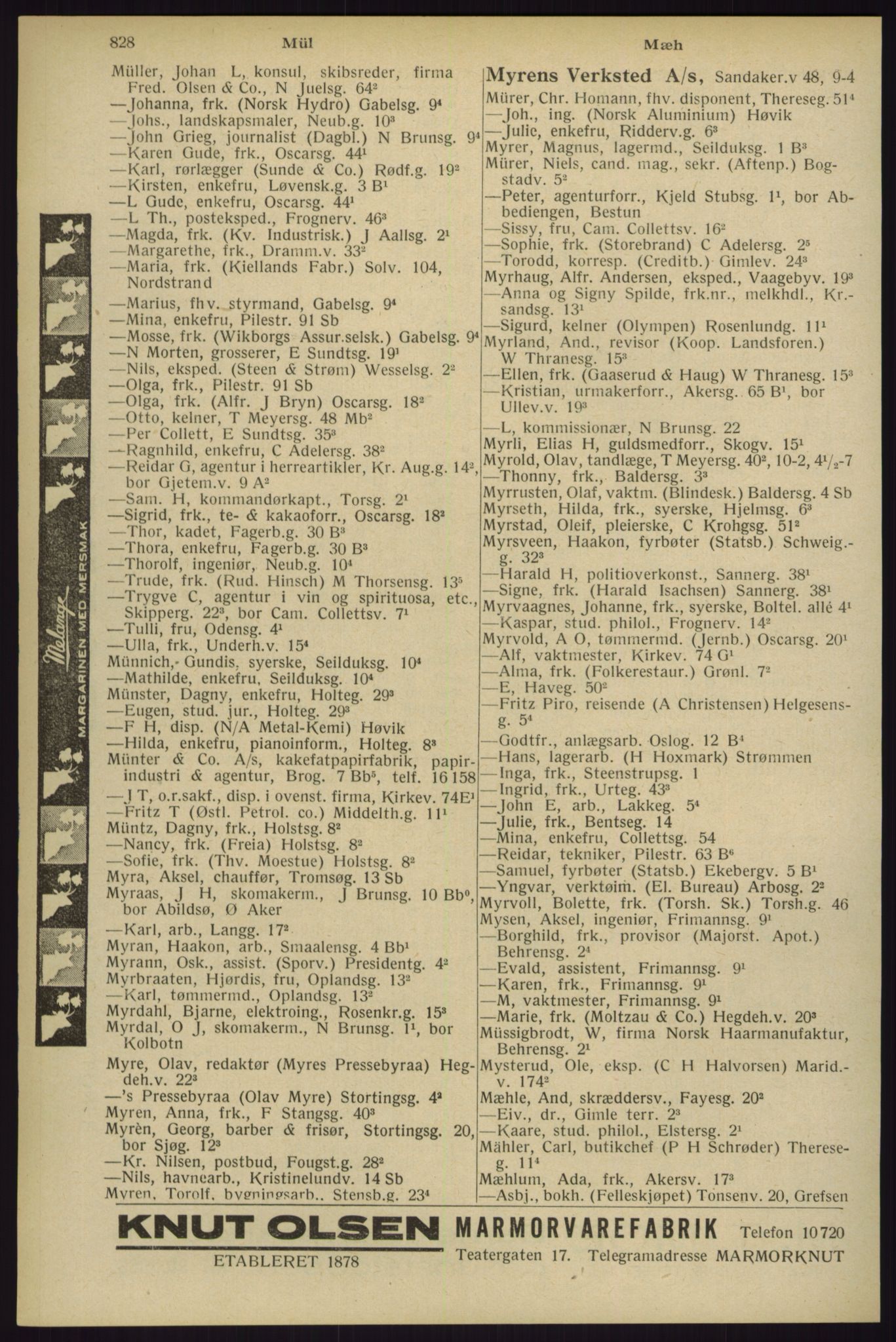 Kristiania/Oslo adressebok, PUBL/-, 1929, p. 828