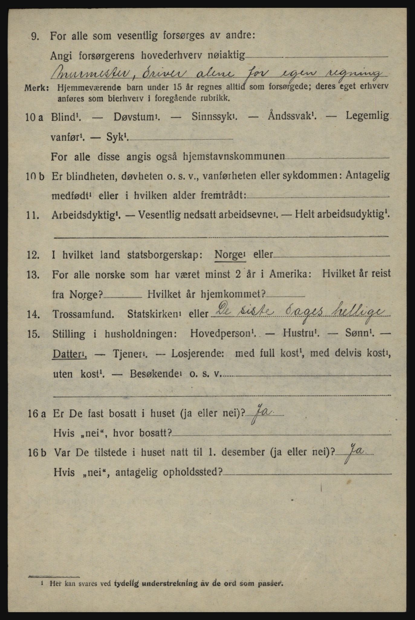 SAO, 1920 census for Idd, 1920, p. 13684